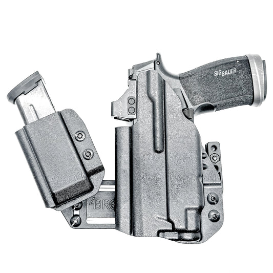 4BROS Sig Sauer P365 Series RaceCar Appendix Rig combines comfortable Inside Waistband carry with an adjustable IWB appendix holster design.
