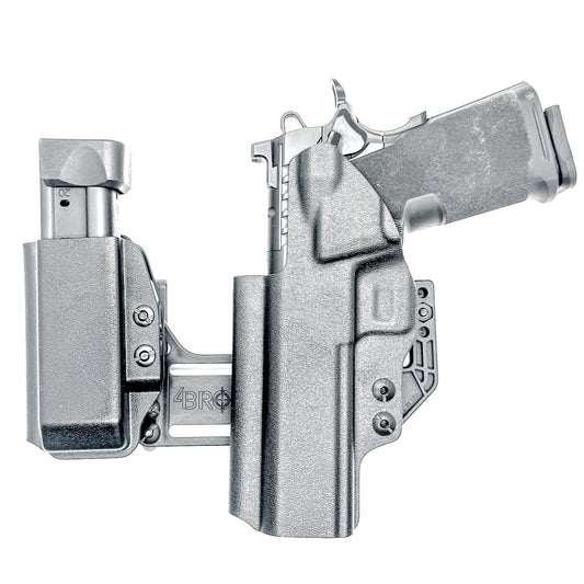 4BROS Springfield Armory Prodigy RaceCar Appendix Rig combines comfortable Inside Waistband carry with an adjustable IWB appendix holster design.
