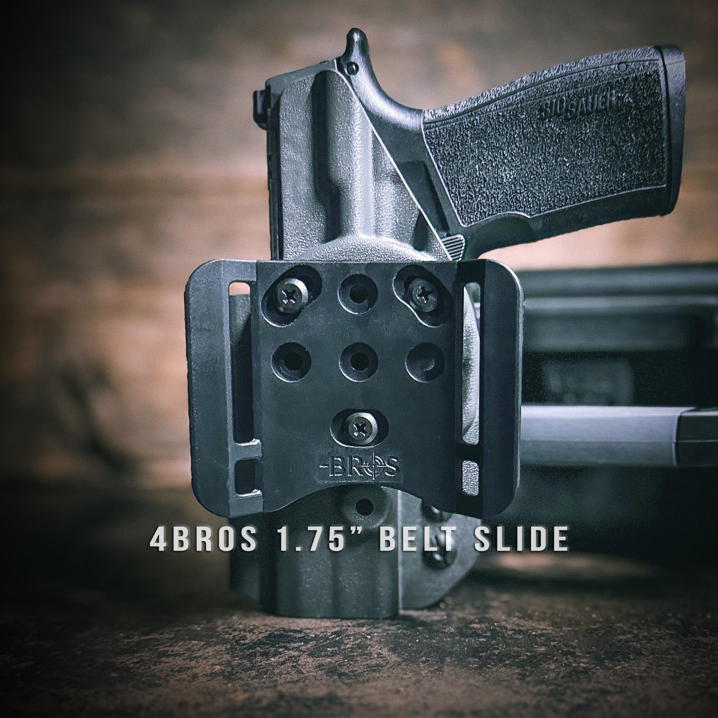 4BROS 1.75" Outside Waistband OWB Holster Belt Slide