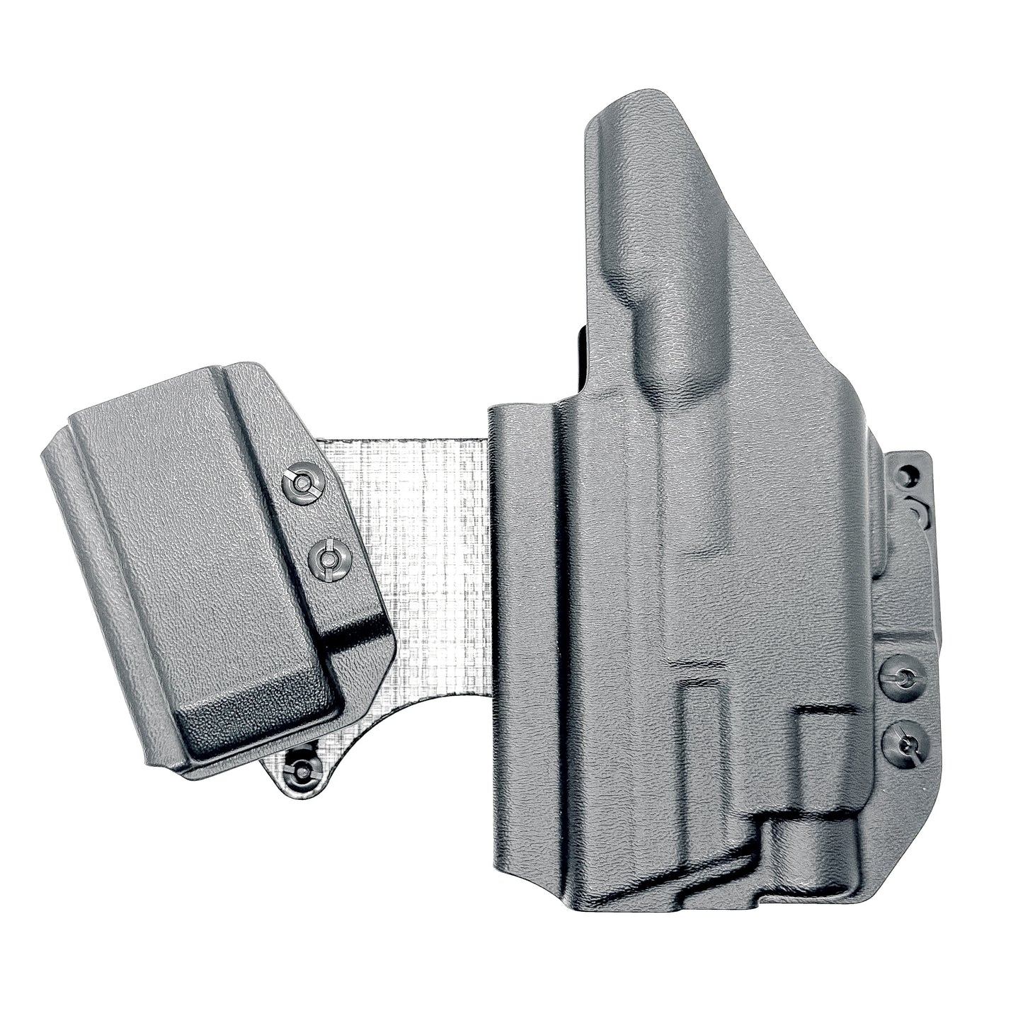 The 4Bros Holsters Fat Guys Appendix Rig offers comfort, secure retention, and better concealment for bigger guys who carry pistols appendix. Made in the USA