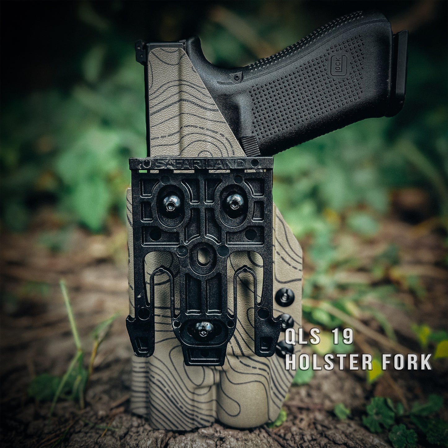 4BROS Outside Waistband OWB Holster QLS Fork Safariland