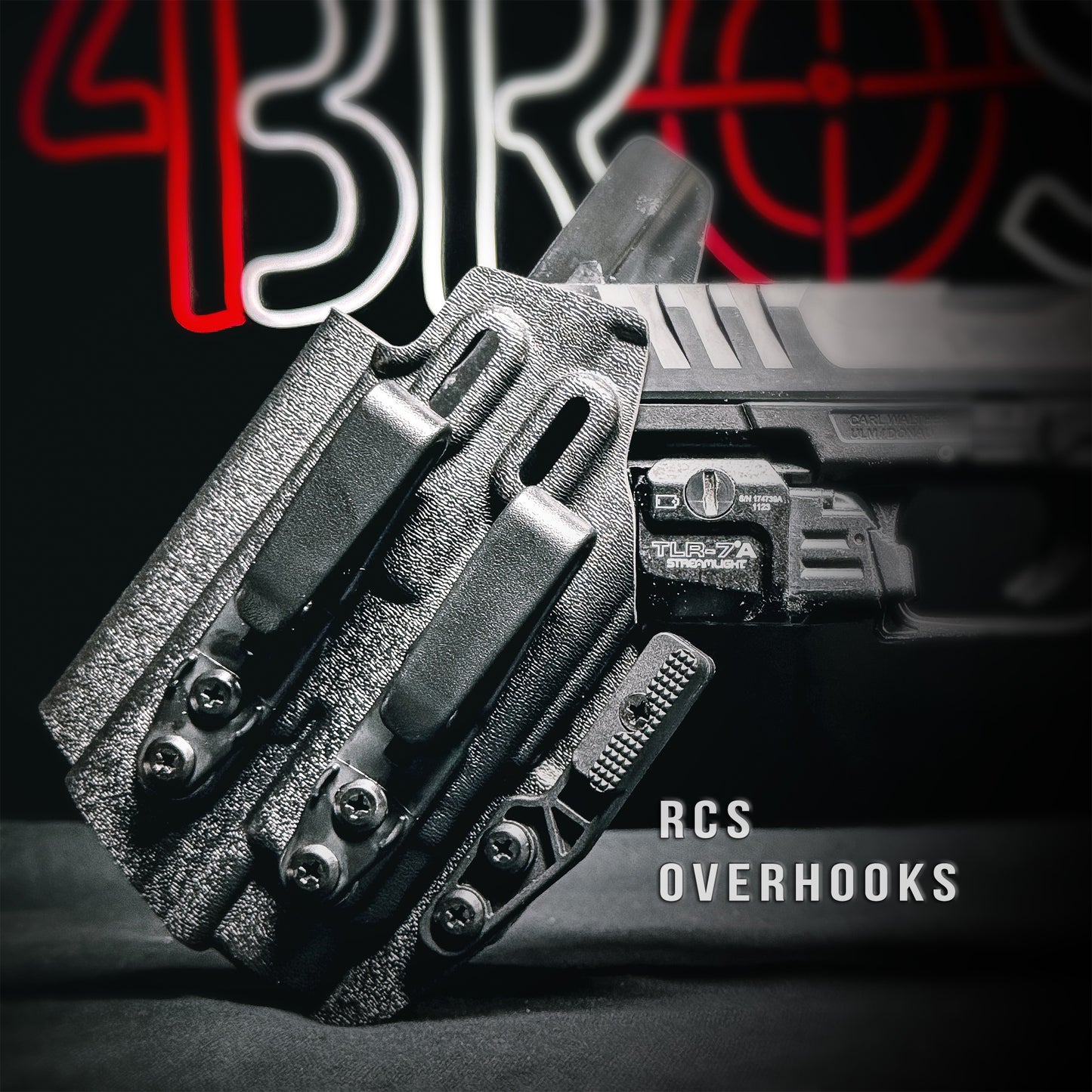 4BROS Holster with RCS Overhooks