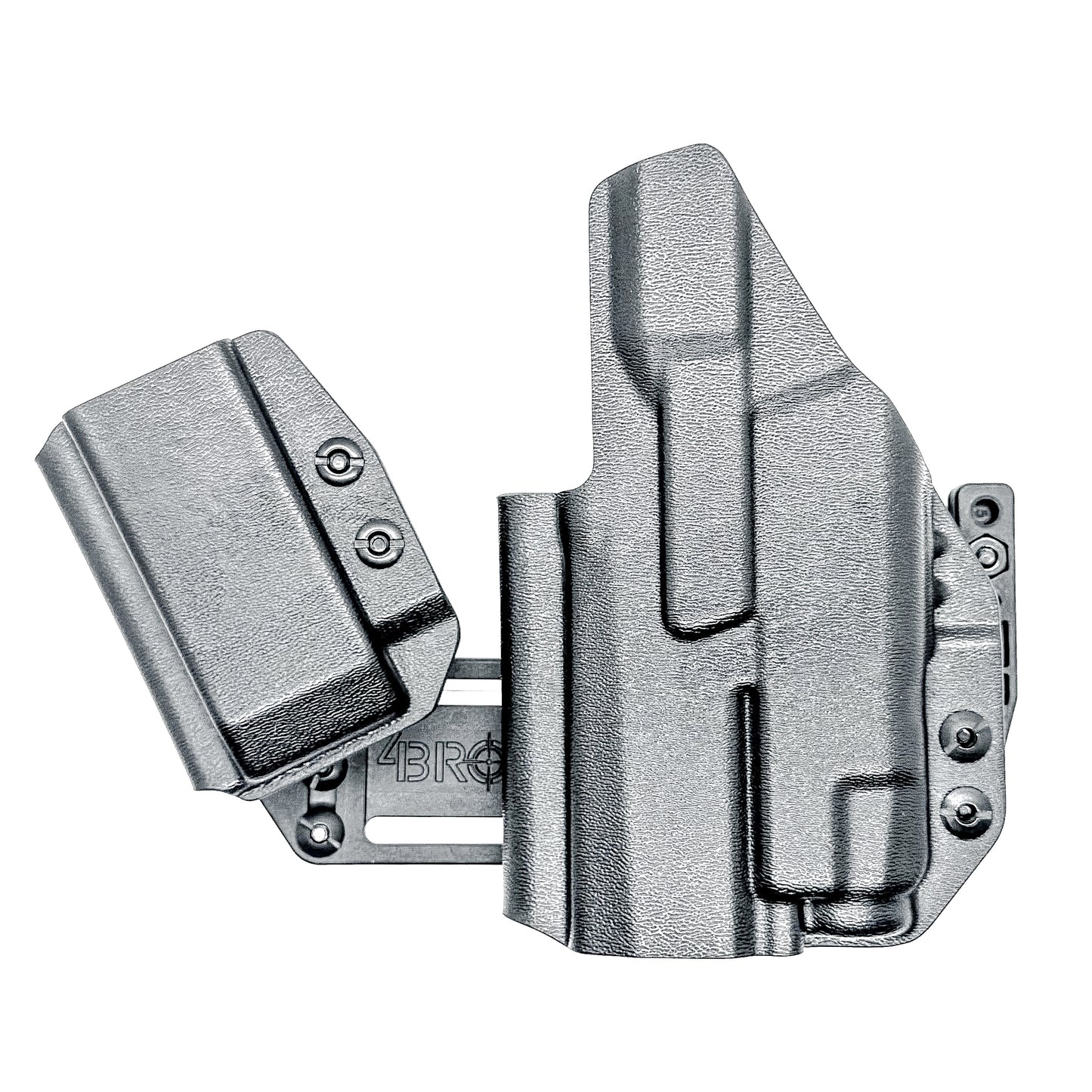4BROS Sig Sauer P320 RaceCar Appendix Rig combines comfortable Inside Waistband carry with an adjustable IWB appendix holster for concealed carry.
