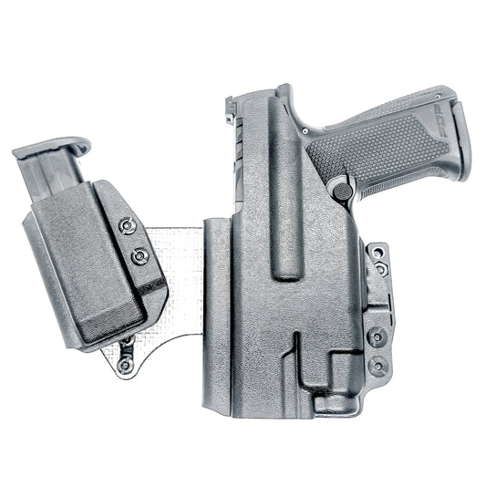 The 4Bros Holsters Walther Dadbod Appendix Rig offers comfort, secure retention, and better concealment for bigger guys who carry pistols appendix. Made in the USA