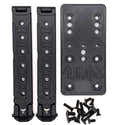Adaptateur Molle Pour Holster Rigide Nuprol - Compatible Airsoft, Pour Ceinture, Polymère Noir - 8