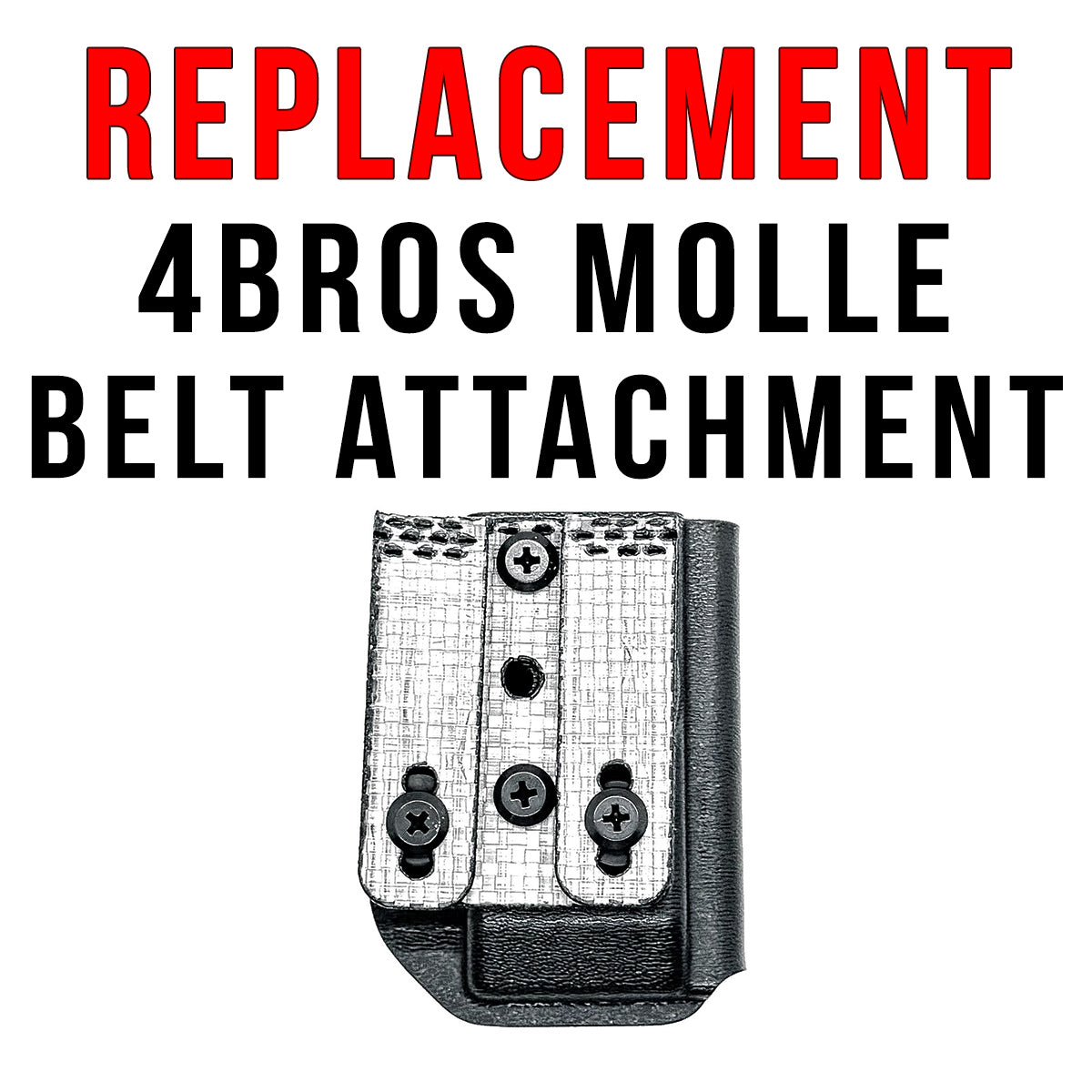 4BROS Molle Belt Attachment