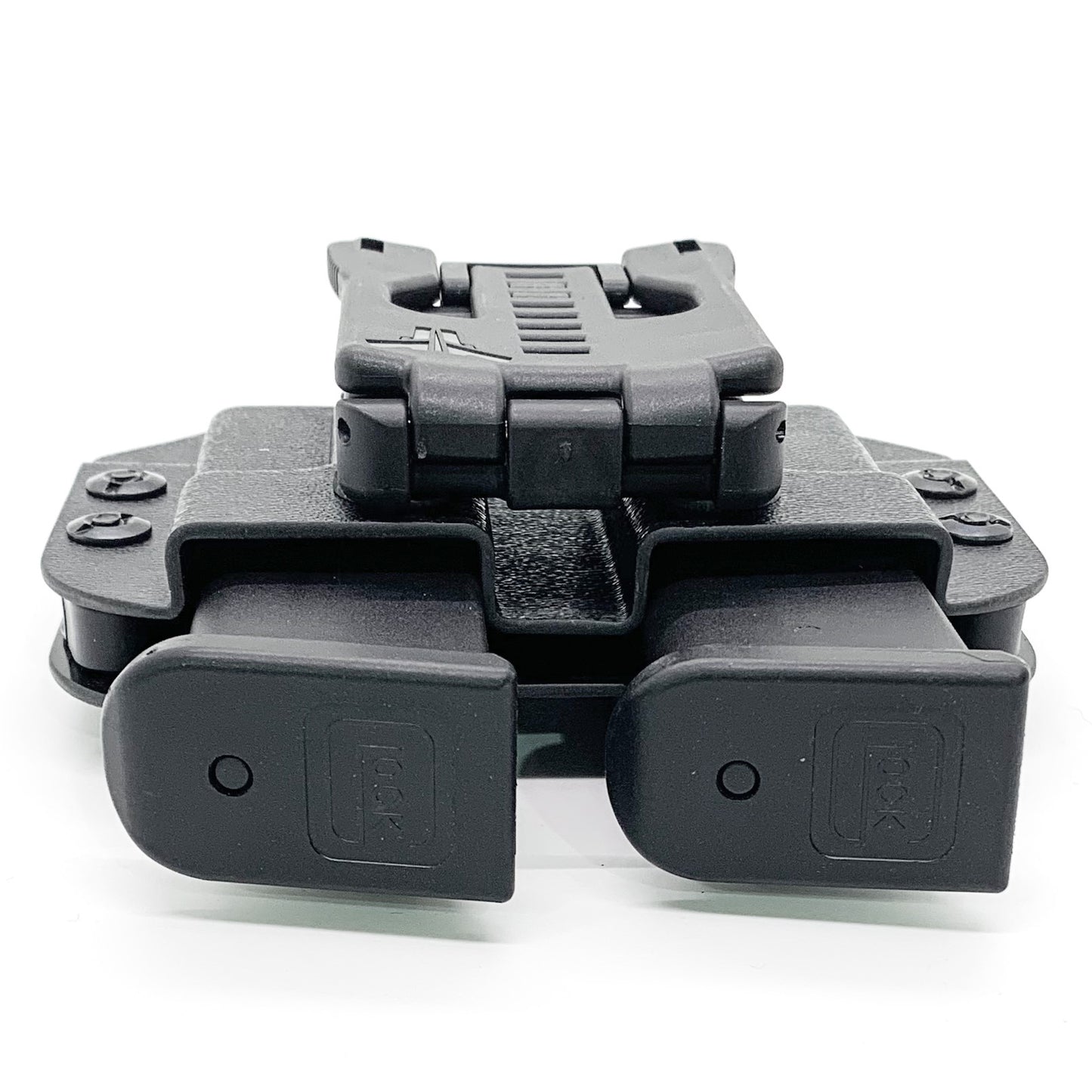 For the best Dual Magazine Pouch for Sig Sauer, Walther, Glock, S&W, and other double-stack 9mm and 40 S&W pistol magazines shop Four Brothers 4BROS Holsters.