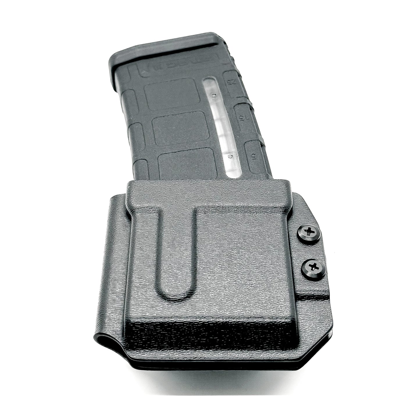 For the Best OWB Outside Waistband AR-15 Magazine Carrier for range and duty purposes, shop Four Brothers Holsters. 4Bros Magazine pouches are Made in the USA!