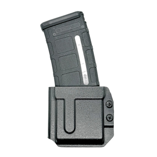 For the Best OWB Outside Waistband AR-15 Magazine Carrier for range and duty purposes, shop Four Brothers Holsters. 4Bros Magazine pouches are Made in the USA!