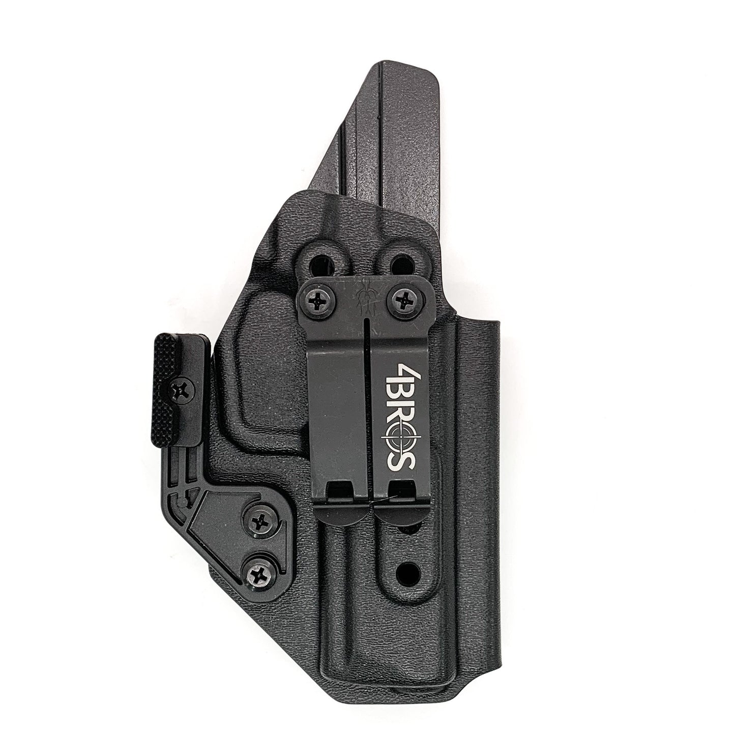 For the best IWB Kydex Inside Waistband Holster for the Arex Delta L, Delta M, and Delta X pistols shop Four Brothers 4BROS holsters. Proudly made in the USA.