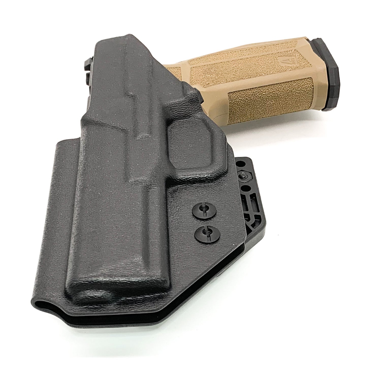 For the best IWB Kydex Inside Waistband Holster for the Arex Delta L, Delta M, and Delta X pistols shop Four Brothers 4BROS holsters. Proudly made in the USA.