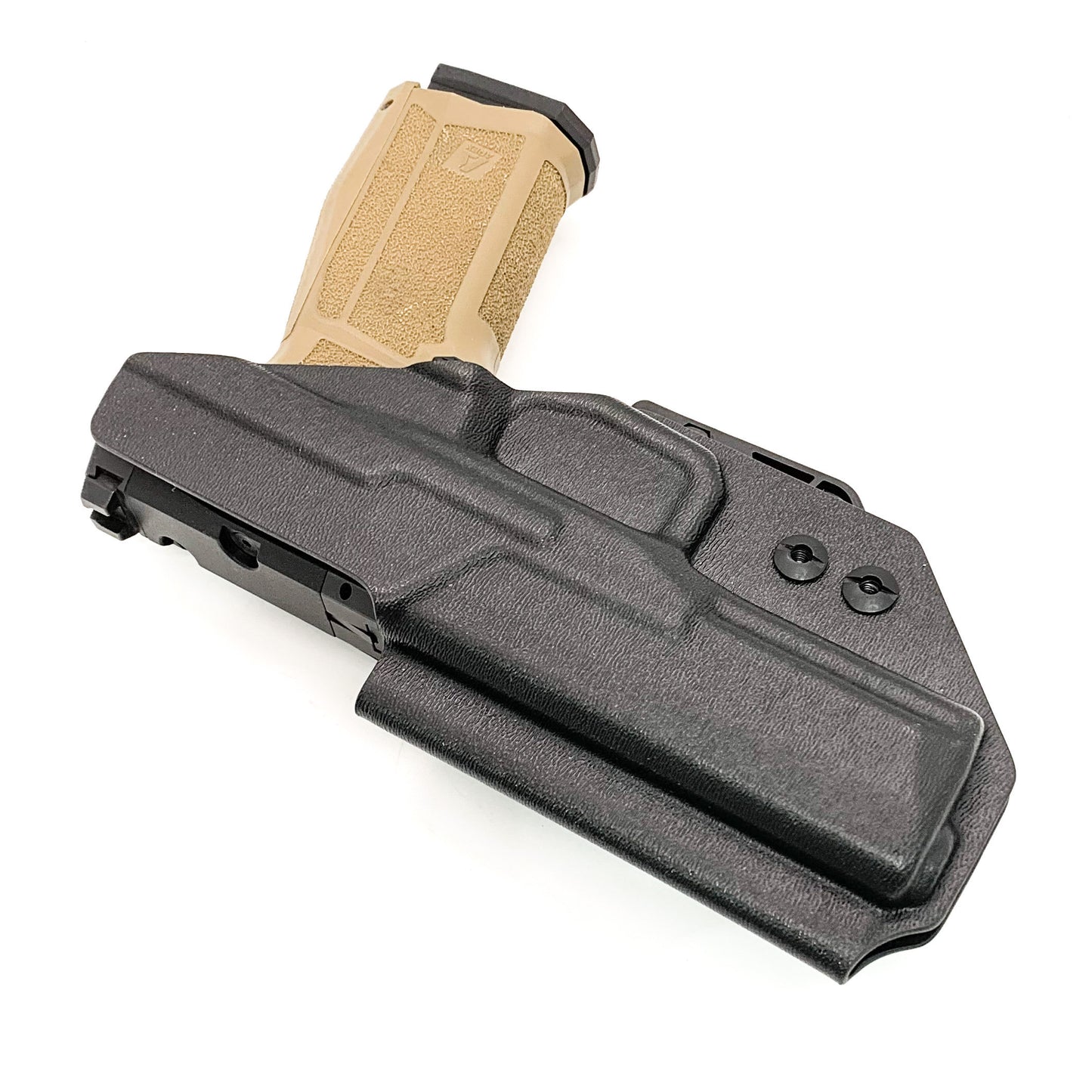For the best IWB Kydex Inside Waistband Holster for the Arex Delta L, Delta M, and Delta X pistols shop Four Brothers 4BROS holsters. Proudly made in the USA.