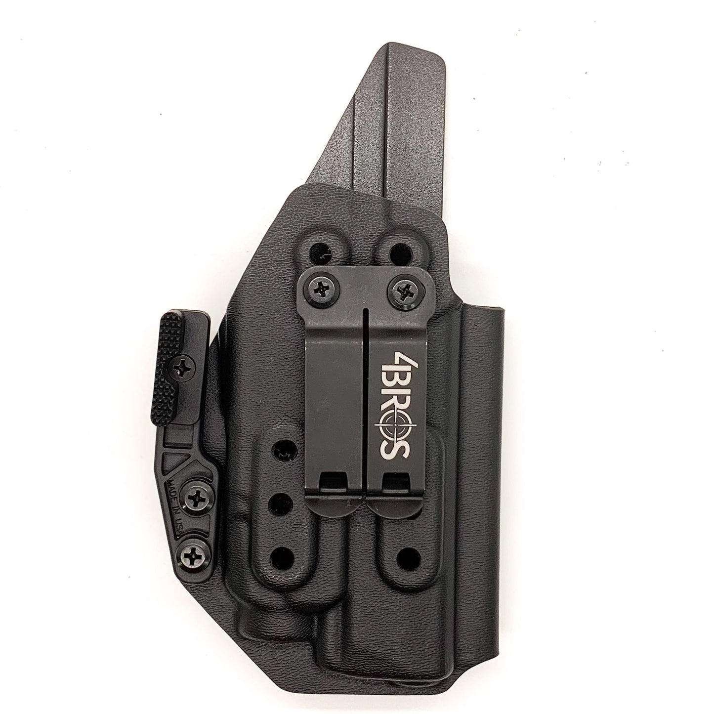 For the best IWB Kydex Inside Waistband Holster for the Arex Delta L, M, and X pistol & Streamlight TLR-7X or TLR-7 A shop Four Brothers 4BROS Holsters.