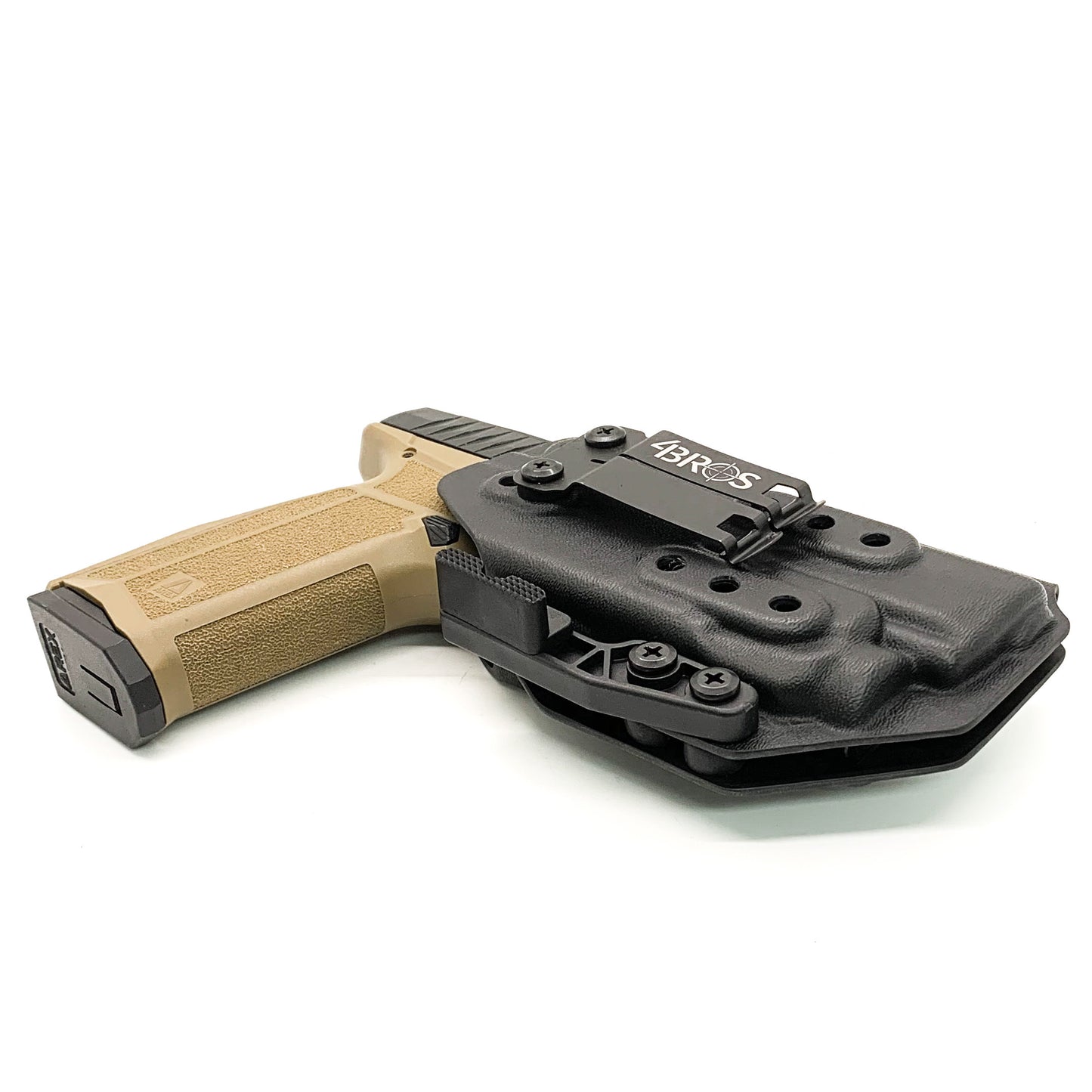 For the best IWB Kydex Inside Waistband Holster for the Arex Delta L, M, and X pistol & Streamlight TLR-7X or TLR-7 A shop Four Brothers 4BROS Holsters.