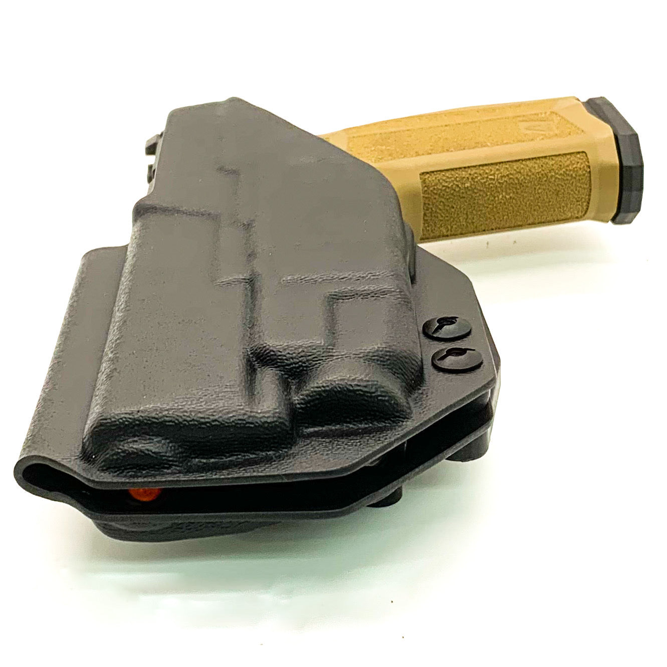 For the best IWB Kydex Inside Waistband Holster for the Arex Delta L, M, and X pistol & Streamlight TLR-7X or TLR-7 A shop Four Brothers 4BROS Holsters.