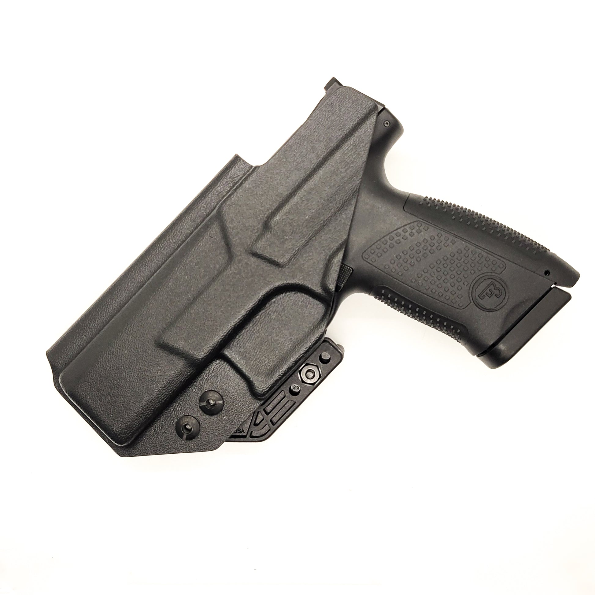 For the best, Inside Waistband IWB Holster for the CZ P-10, shop Four Brothers 4BROS Holsters. Adjustable retention and cant.  Proudly made in the USA