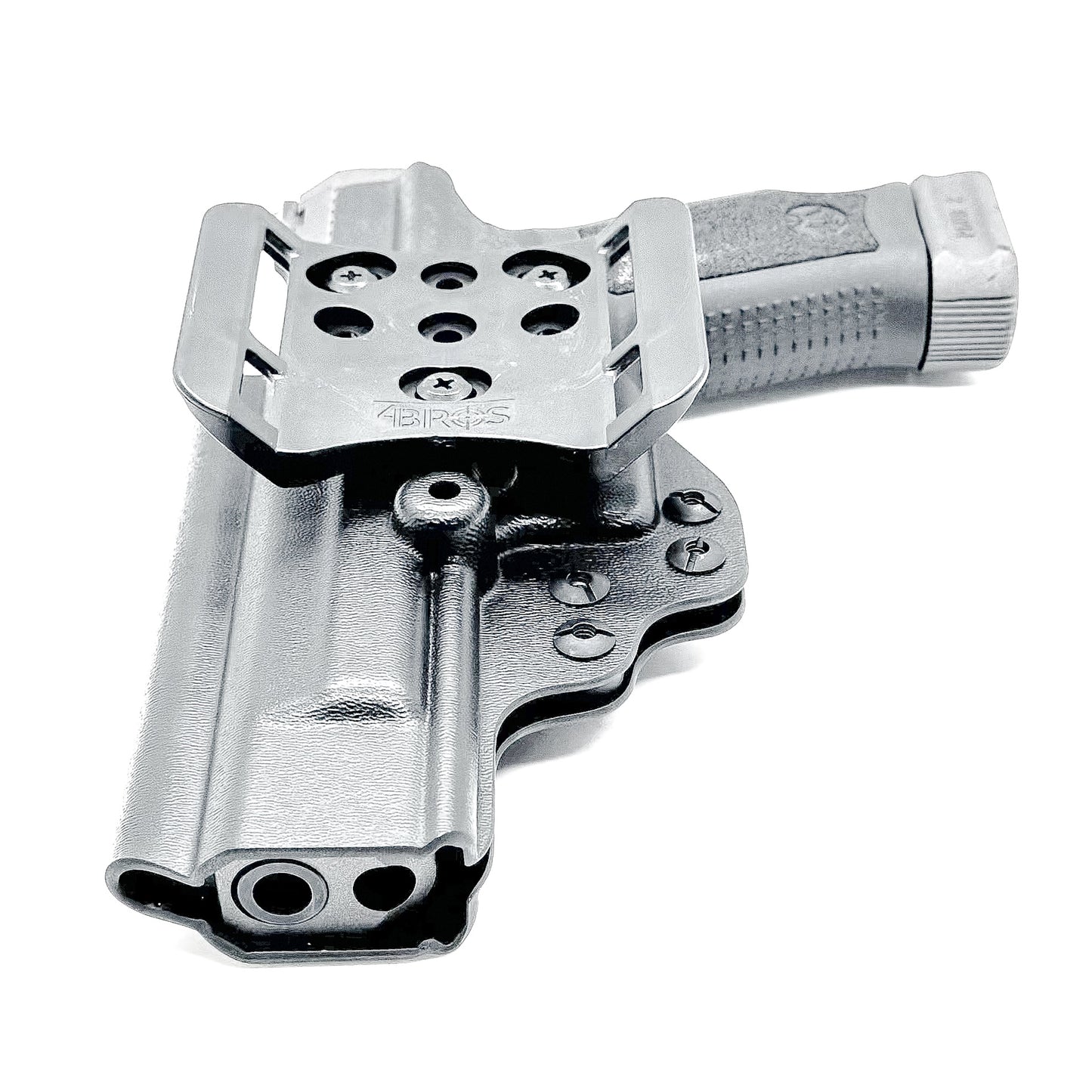 Outside Waistband holster for the Canik TP9SF in Black with a 4BROS 1.5" Slide.