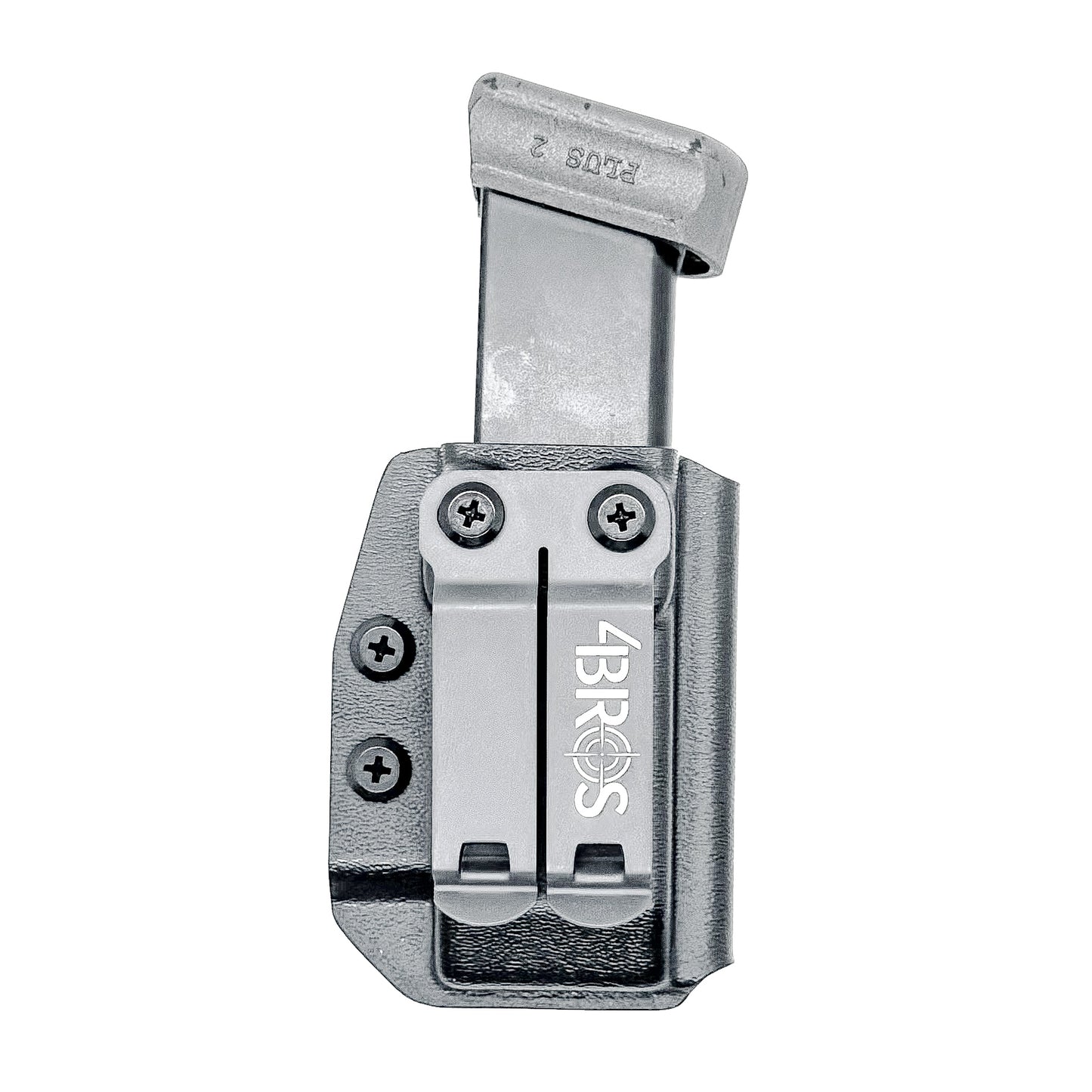 Black inside waistband magazine carrier for the Canik TP9 9mm magazines from Four Brothers Holsters.
