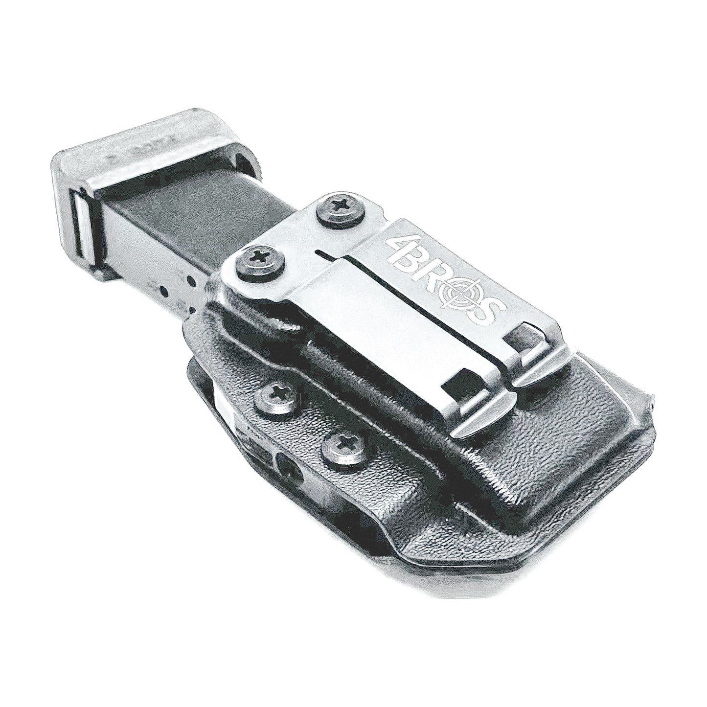 Black inside waistband magazine carrier for the Canik TP9 9mm magazines from Four Brothers Holsters.
