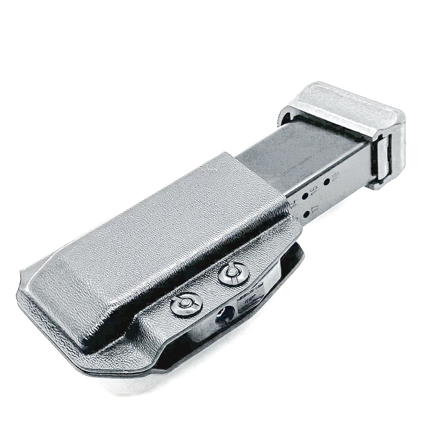 Black inside waistband magazine carrier for the Canik TP9 9mm magazines from Four Brothers Holsters.