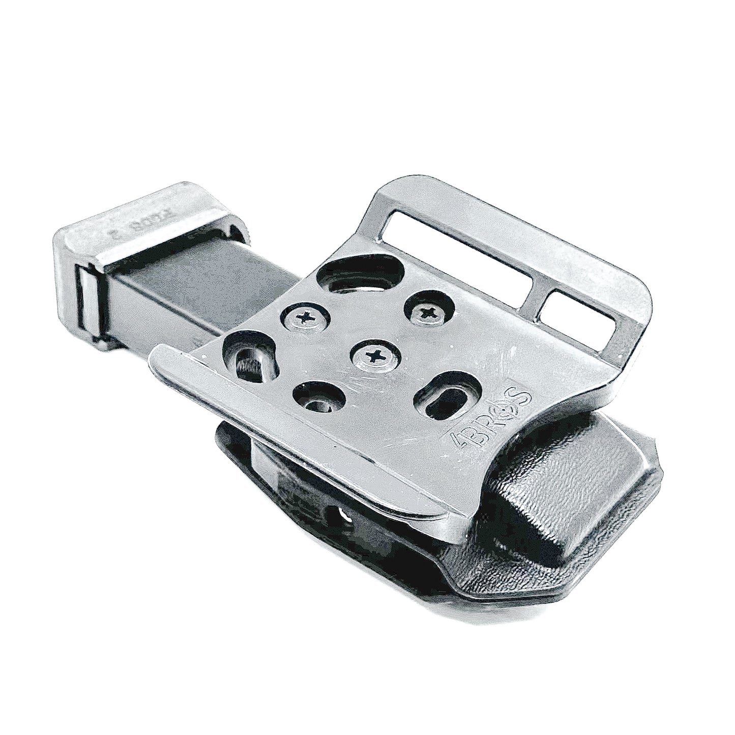 Black Outside Waistband magazine carrier for the Canik TP9 9mm magazines from Four Brothers Holsters.