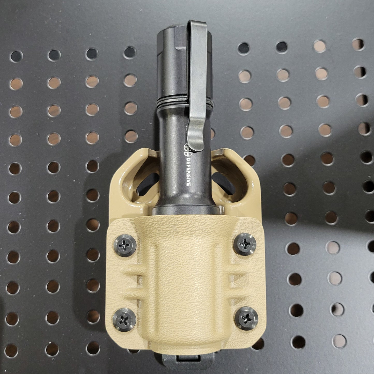 For the best Kydex Outside Waistband and Molle Compatible carrier designed exclusively for the Cloud Defensive MCH Duty light, shop Four Brothers Holsters.