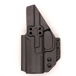 Inside Waistband Taco Style Holster designed to fit the FN 509 Compact Our holsters are vacuum formed with a precision machined mold designed from a CAD model of the actual firearm. Each holster is formed, trimmed, and folded in-house. Final fit and function tests are done with the actual pistol to ensure the holster fits the 