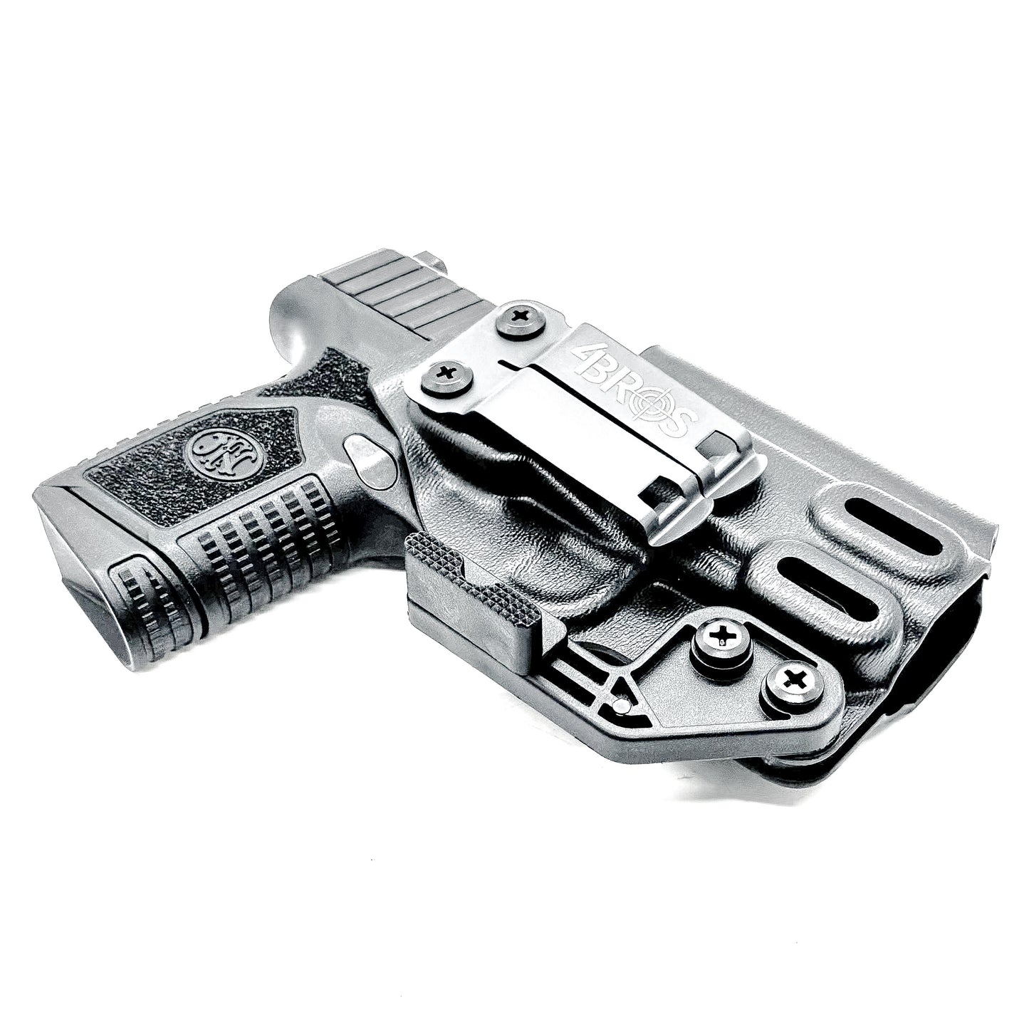 Precision-fit FN Reflex IWB holster with adjustable retention, convertible hand orientation, and durable .093" Kydex. Made in the USA