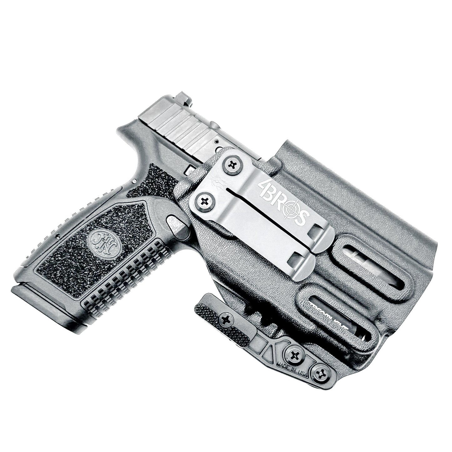 For the best IWB Inside Waistband Kydex Holster for the FN Reflex XL MRD pistol and Streamlight GL version TLR-7 Sub (69400) shop Four Brothers Holsters