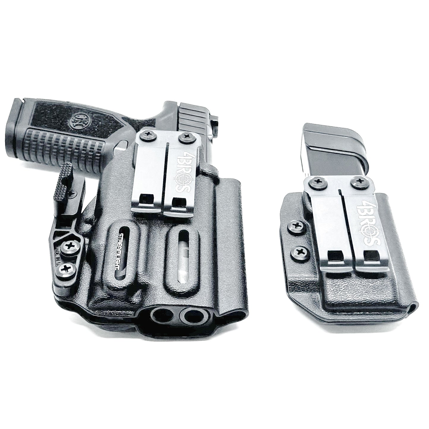 Inside Waistband IWB Holster & Magazine carrier Combo for the FN Reflex & Reflex XL MRD & Streamlight TLR-7 X Sub, or TLR-7 HL-X Sub from Four Brothers Holsters