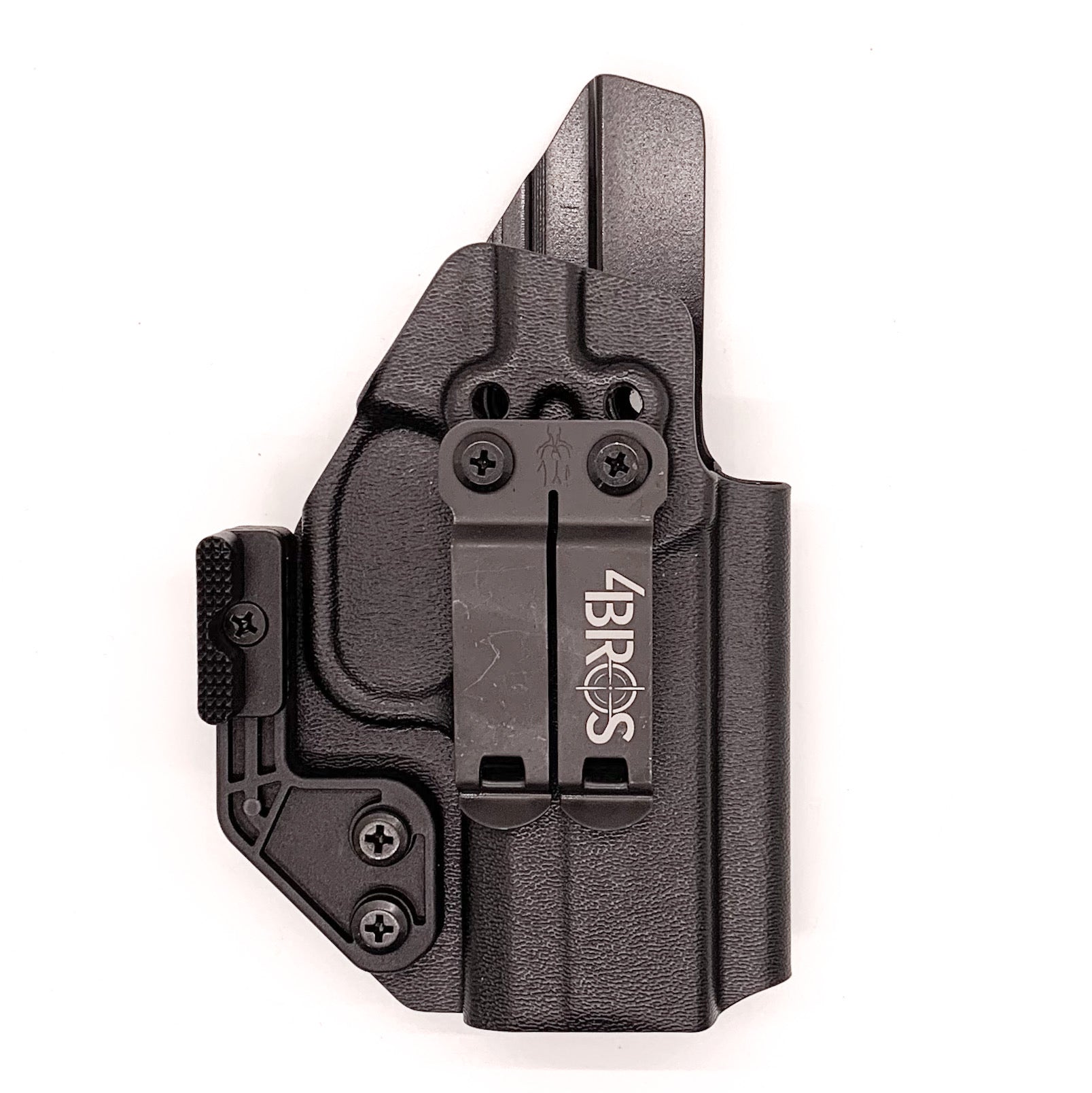 For the best IWB Kydex Inside Waistband Holster for the FN 509 Compact handgun, shop Four Brothers 4BROS Holsters.  Our holsters are proudly made in the USA.