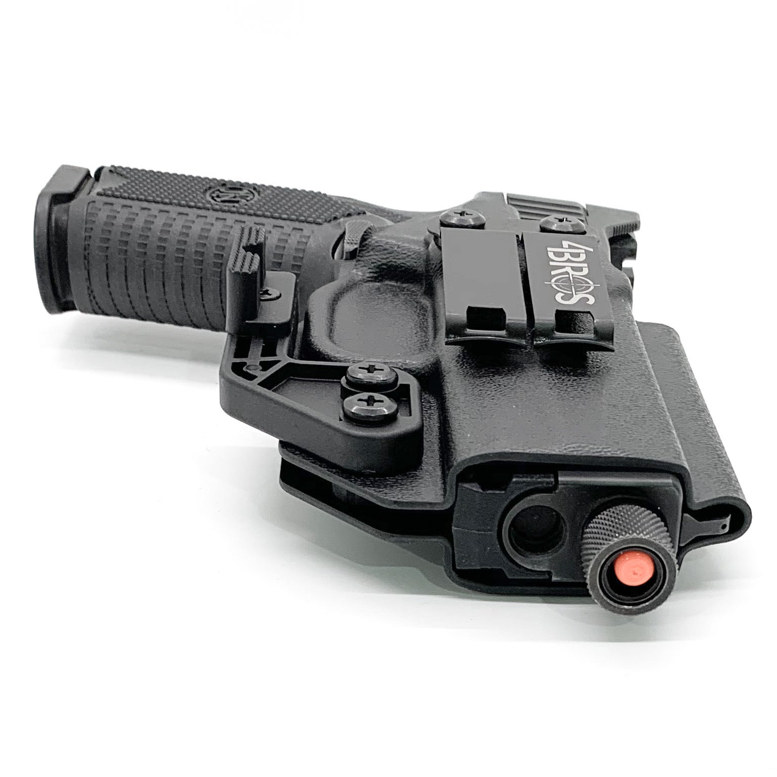For the best IWB Kydex Inside Waistband Holster for the FN 509 Compact handgun, shop Four Brothers 4BROS Holsters.  Our holsters are proudly made in the USA.