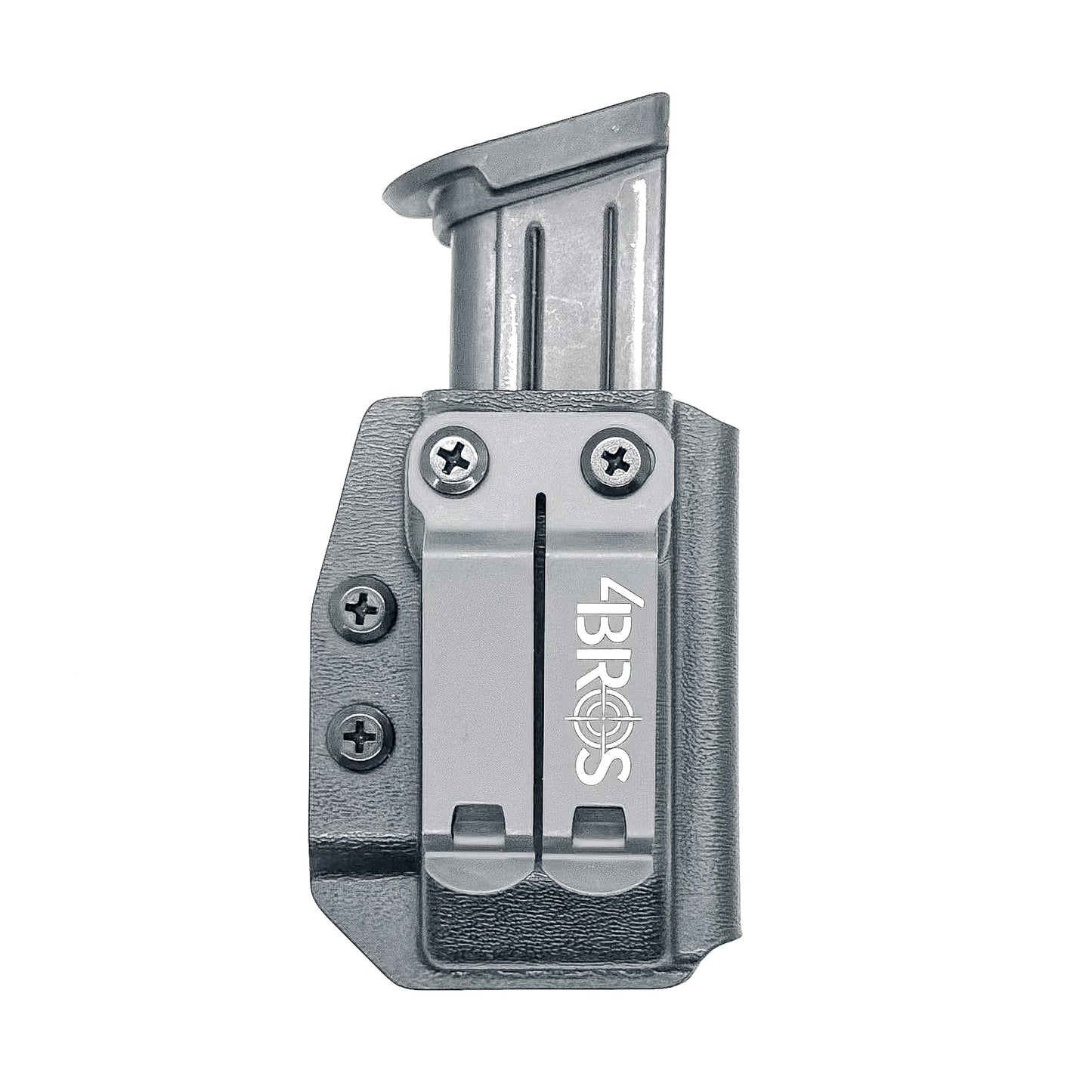 Black Inside Waistband IWB AIWB FN 509 9mm magazine carrier & pouch for the 509, 509T, LS EDGE FN magazines from Four Brothers 4BROS Holsters.