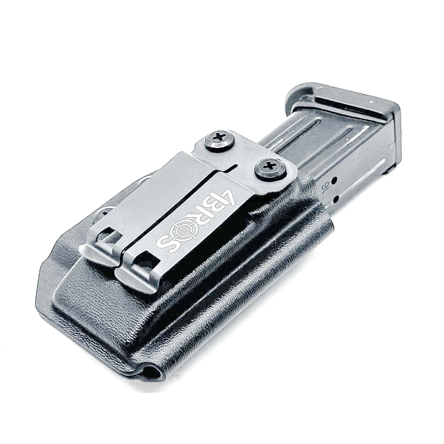 Black Inside Waistband IWB AIWB FN 509 9mm magazine carrier & pouch for the 509, 509T, LS EDGE FN magazines from Four Brothers 4BROS Holsters.