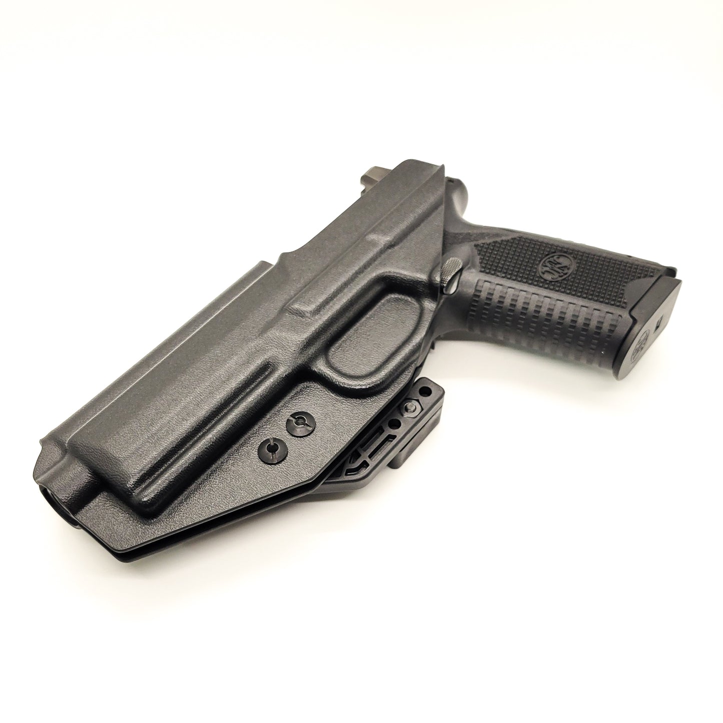 For the best IWB Kydex Inside Waistband Holster for the FN 509 standard & Tactical pistols & Apex 5.00" Slide or FN 509 LS Edge, shop Four Brothers Holsters.