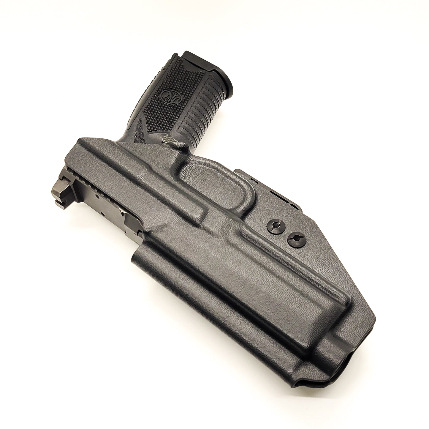 For the best IWB Kydex Inside Waistband Holster for the FN 509 standard & Tactical pistols & Apex 5.00" Slide or FN 509 LS Edge, shop Four Brothers Holsters.
