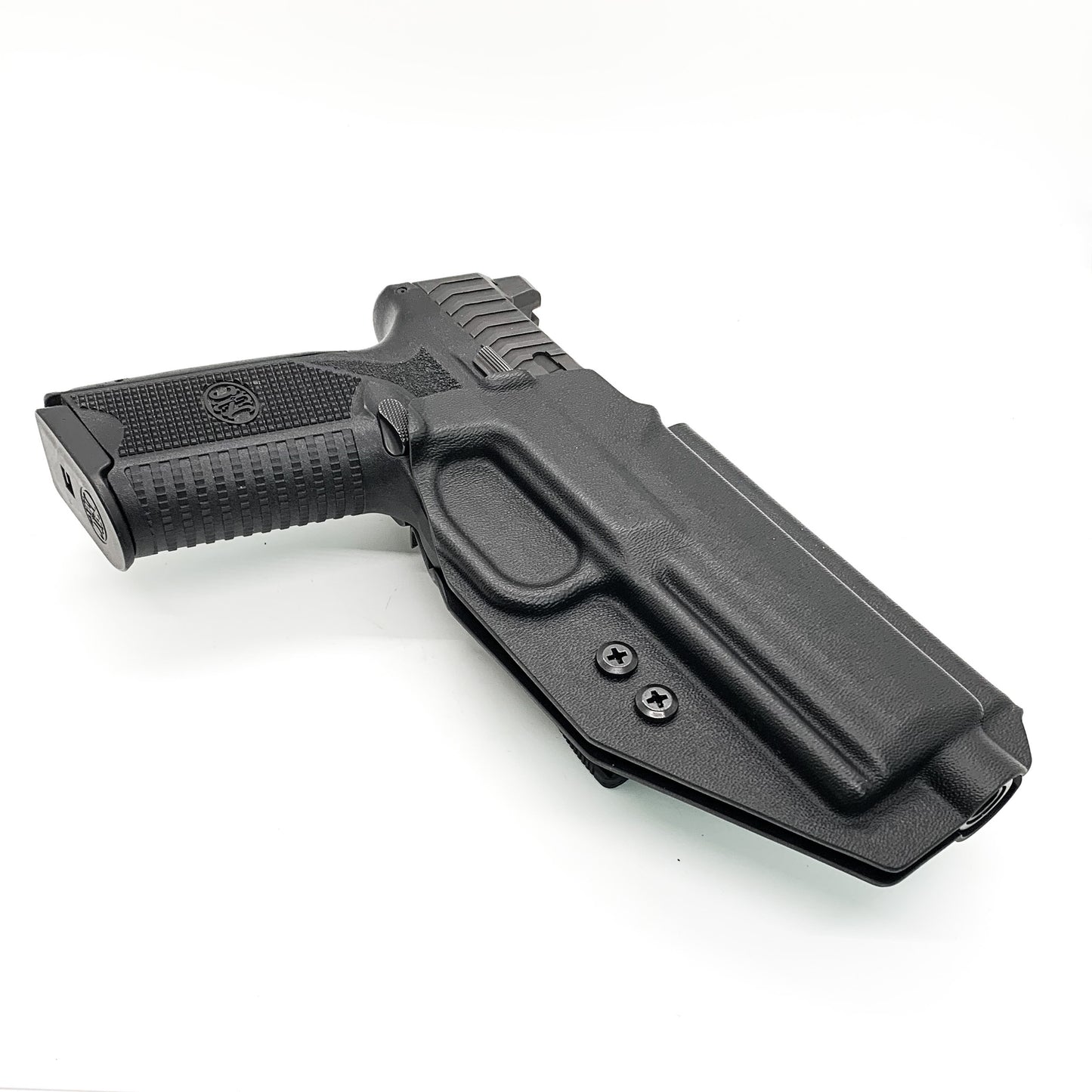 For the best Outside Waistband OWB Holster for the FN 509 standard & Tactical versions with the Apex 5.00" Slide or FN 509 LS Edge, shop Four Brothers Holsters.