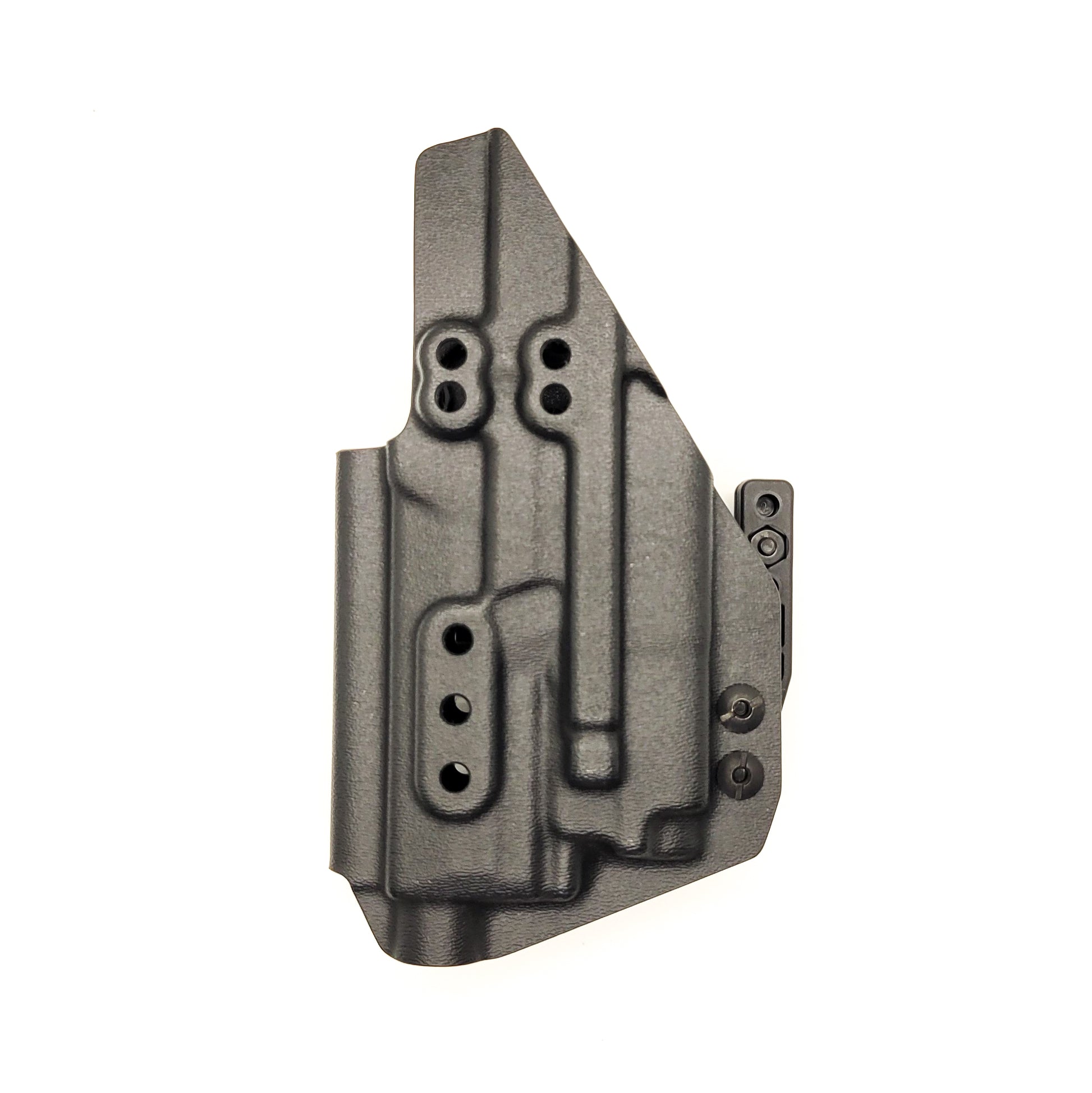 For the best IWB Kydex Inside Waistband Holster for the FN 509 compact, 509, or  509 Tactical & OLight PL-MINI 2 Valkyrie, shop Four Brothers 4BROS Holsters.