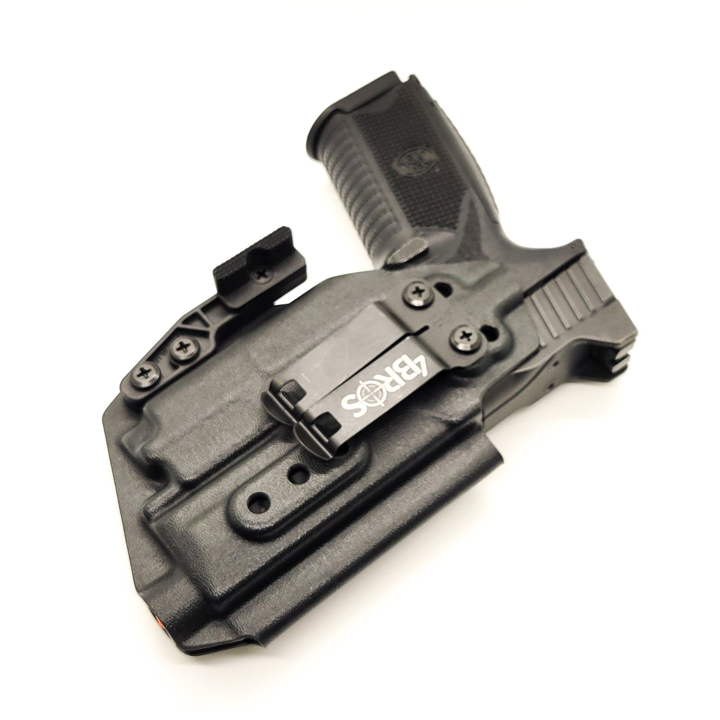 For the best IWB Kydex Inside Waistband Holster for the FN 509 compact, 509, or 509 Tactical & OLight PL-MINI 2 Valkyrie, shop Four Brothers 4BROS Holsters.