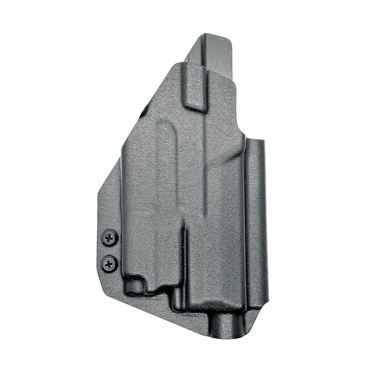 For the best Outside Waistband OWB Holster for the FN 509 compact, 509, and 509 Tactical with the OLight PL-MINI 2 Valkyrie, shop Four Brothers 4BROS Holsters.