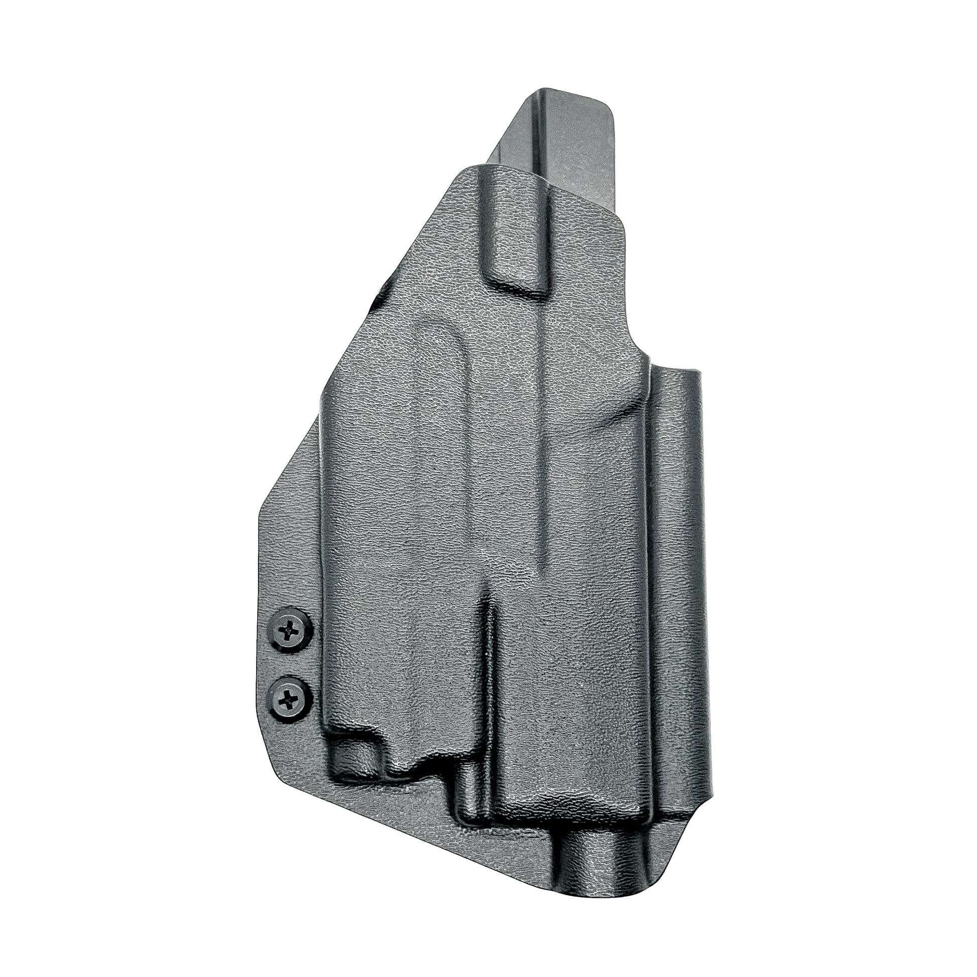 For the best Outside Waistband OWB Holster for the FN 509 compact, 509, and 509 Tactical with the OLight PL-MINI 2 Valkyrie, shop Four Brothers 4BROS Holsters.