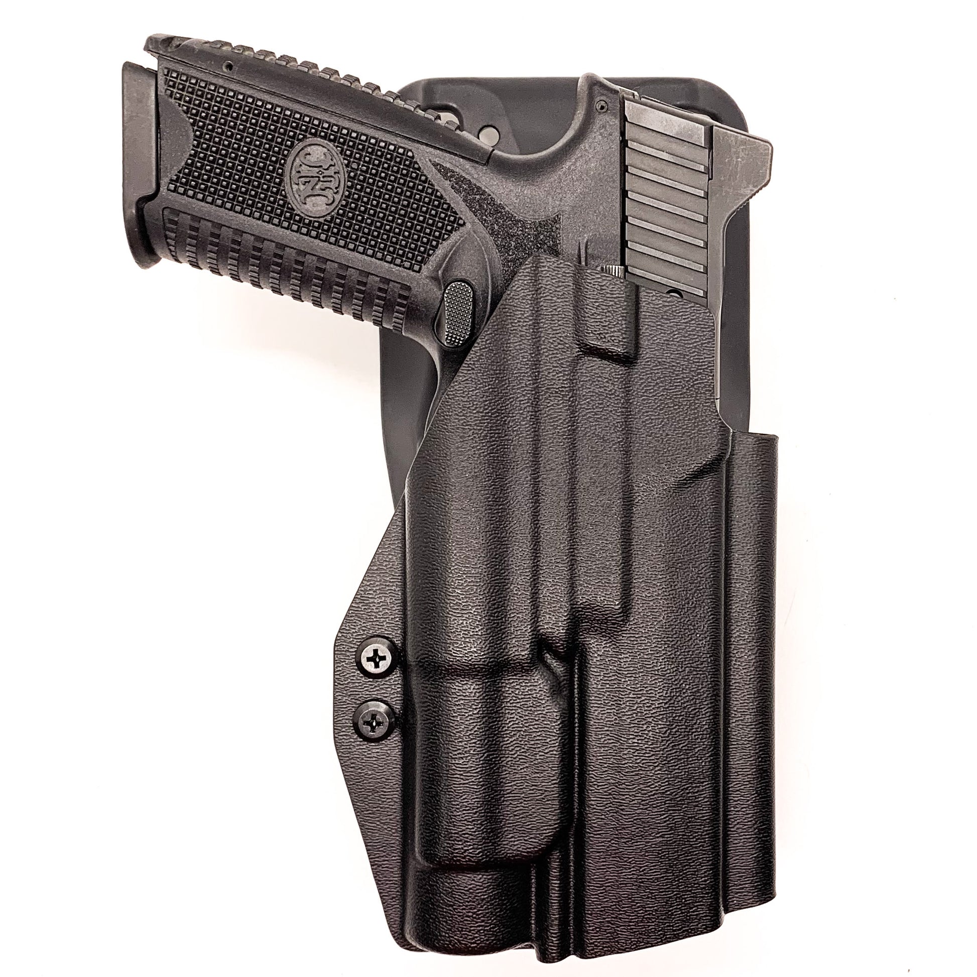 For the best Outside Waistband OWB FN 509 and 509 Tactical & Streamlight TLR-1 or TLR-1 HL Duty & Competition Style Kydex Holster, shop Four Brothers Holsters.