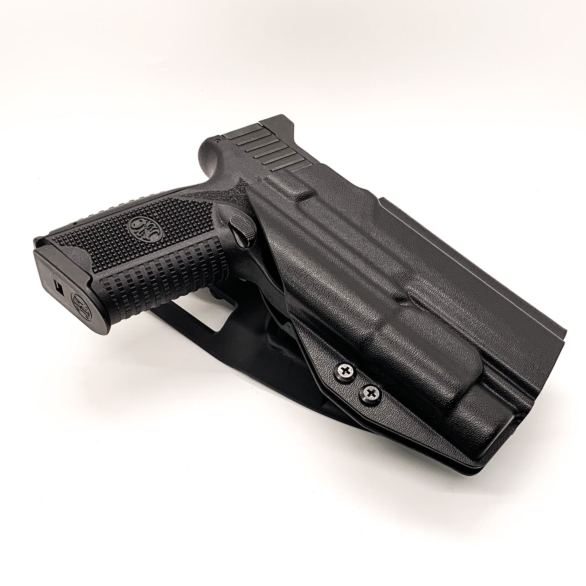 For the best Outside Waistband OWB FN 509 and 509 Tactical & Streamlight TLR-1 or TLR-1 HL Duty & Competition Style Kydex Holster, shop Four Brothers Holsters.