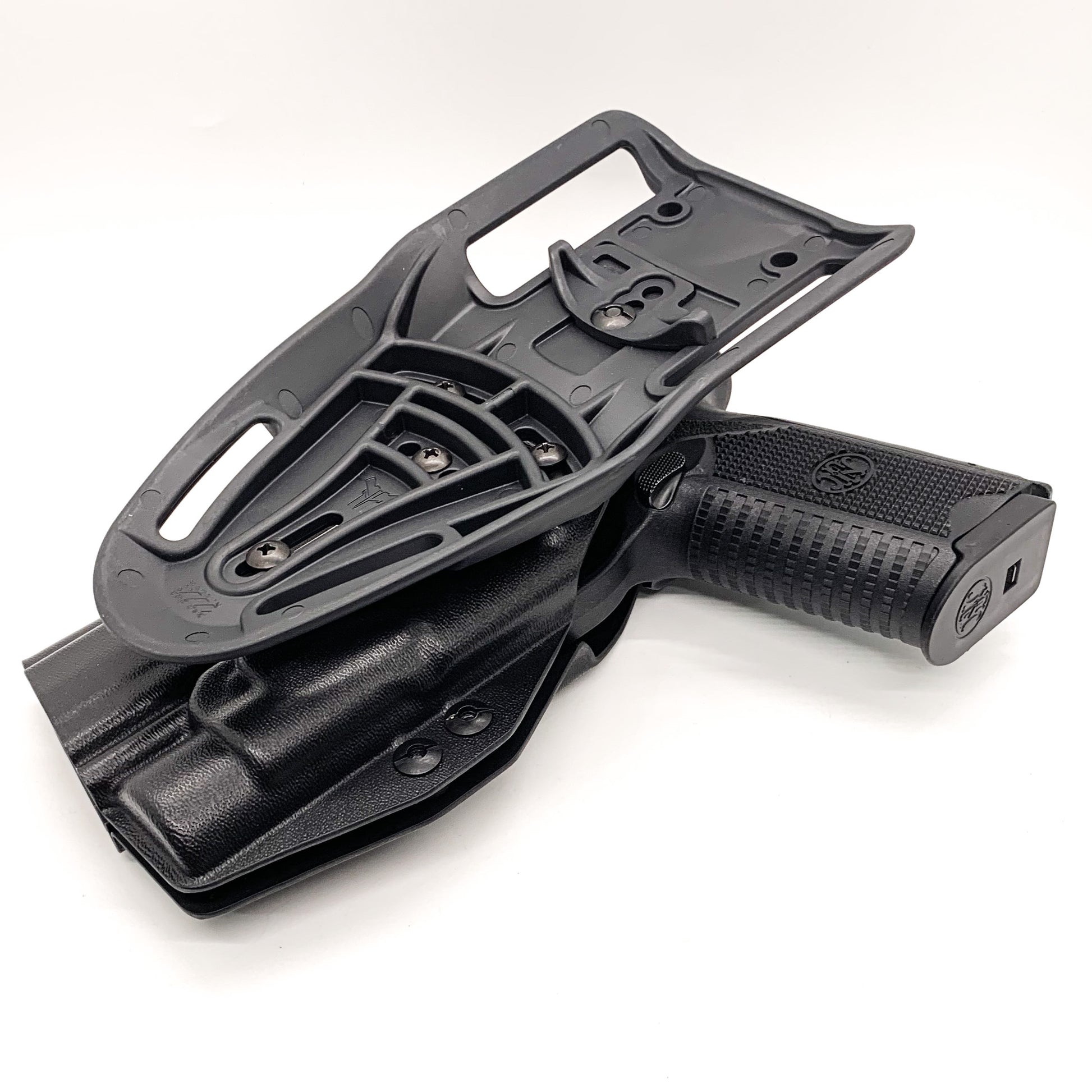 For the best Outside Waistband OWB FN 509 and 509 Tactical & Streamlight TLR-1 or TLR-1 HL Duty & Competition Style Kydex Holster, shop Four Brothers Holsters.