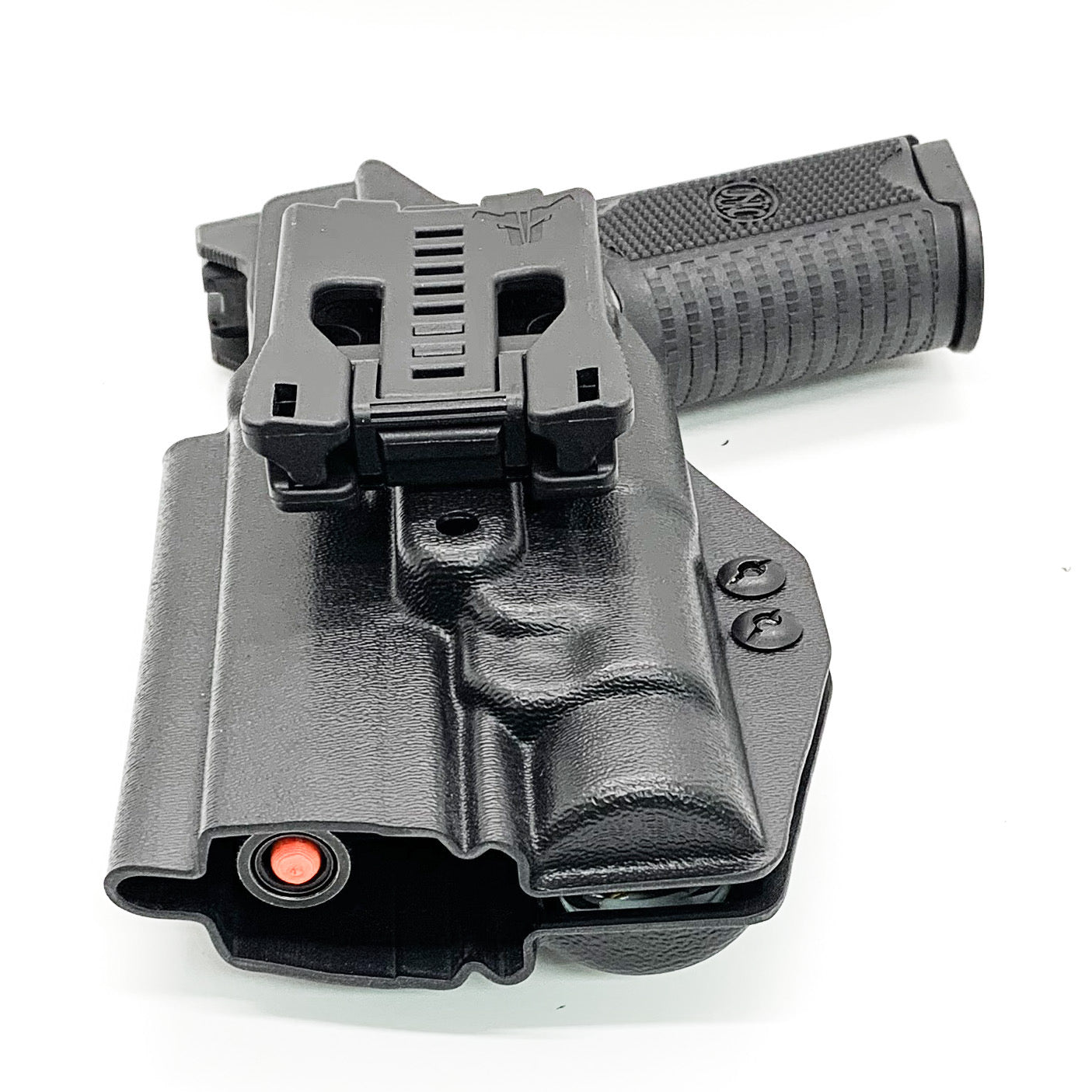 For the best Outside Waistband OWB Holster for the FN 509 Tactical with the Streamlight TLR-1 or TLR-1 HL weapon-mounted light, shop Four Brothers Holsters.