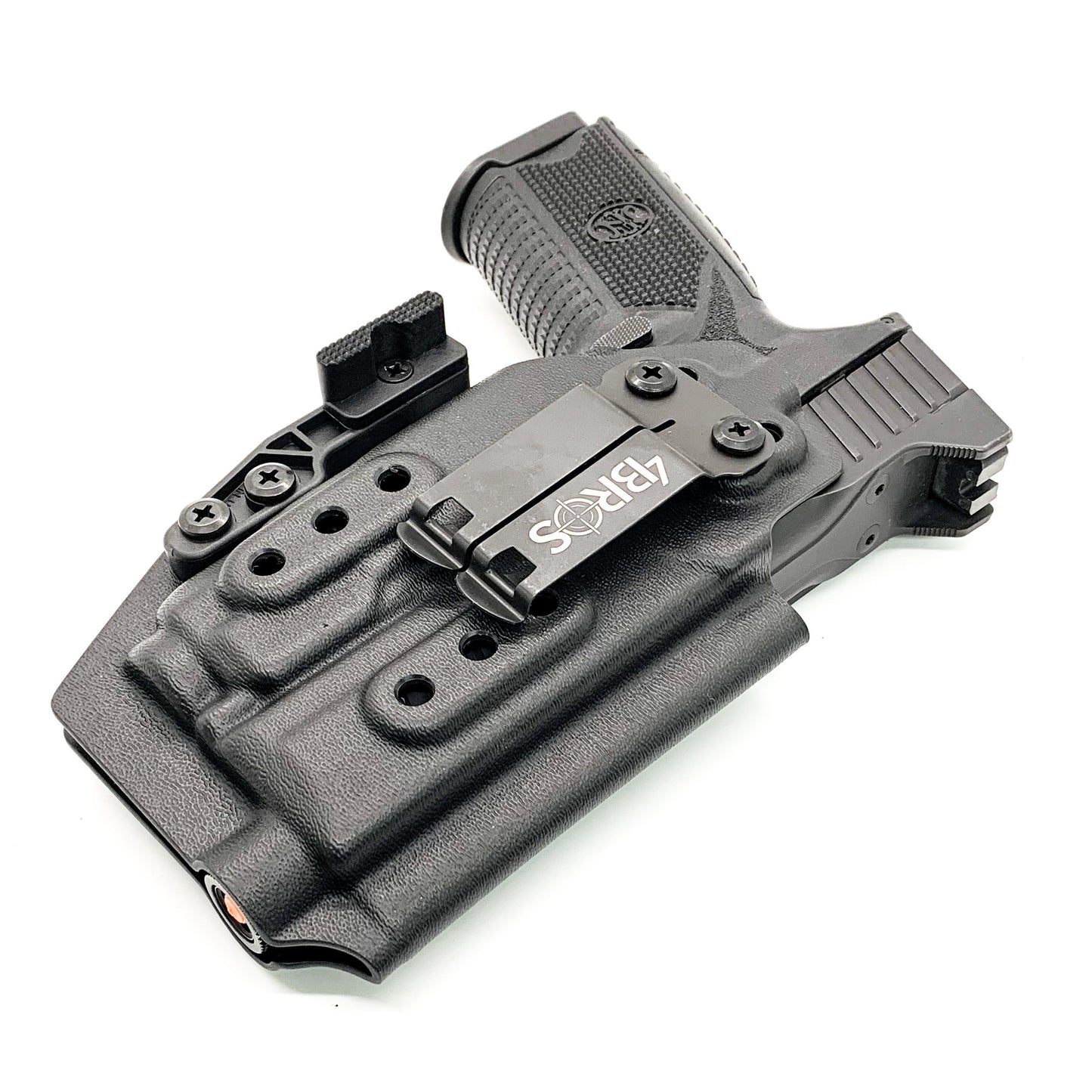 For the best IWB Kydex Inside Waistband Holster for the FN 509 compact, 509, and 509 Tactical & Streamlight TLR-7 X or TLR-7 A, shop Four Brothers holsters.