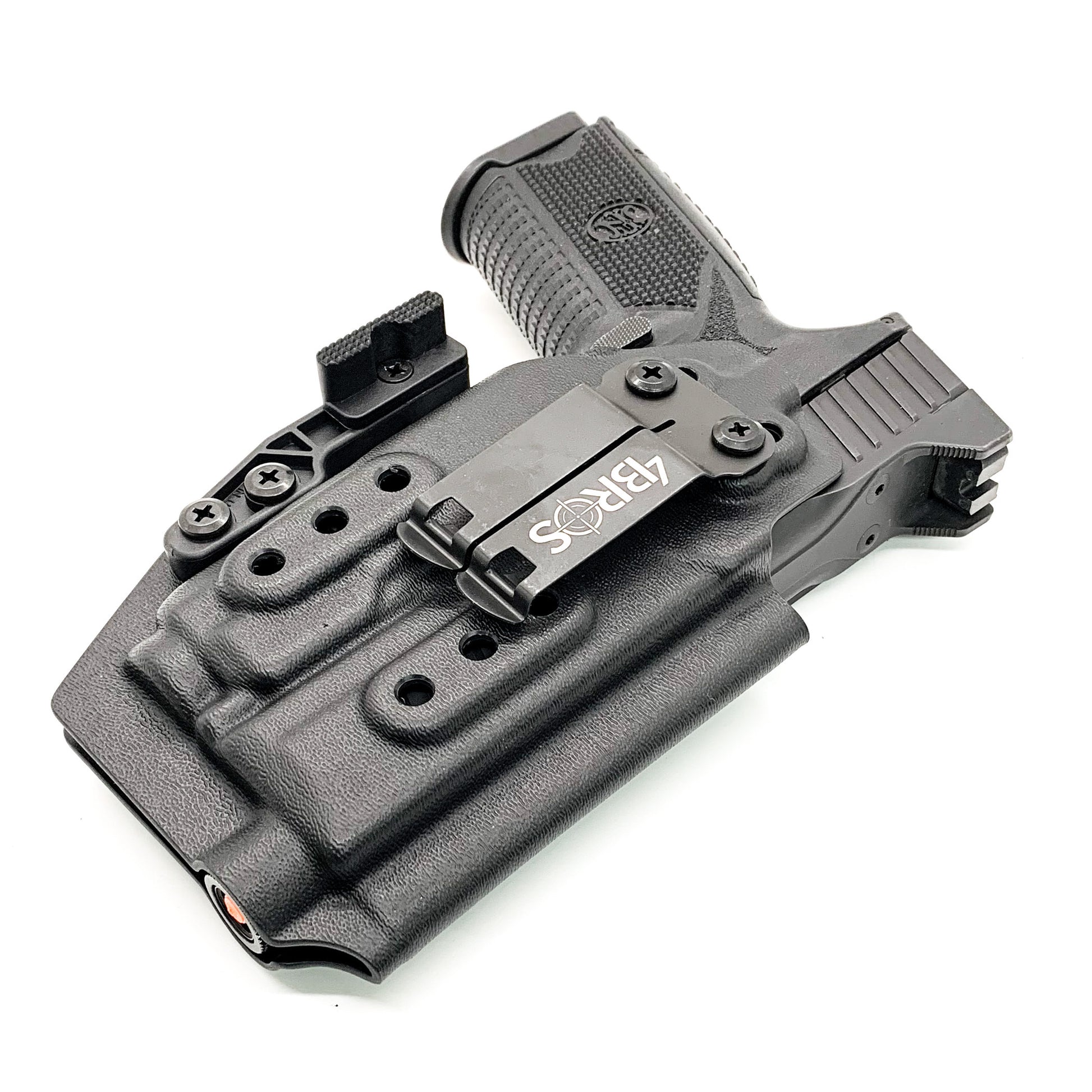 For the best IWB Kydex Inside Waistband Holster for the FN 509 compact, 509, and 509 Tactical & Streamlight TLR-7 X or TLR-7 A, shop Four Brothers holsters.