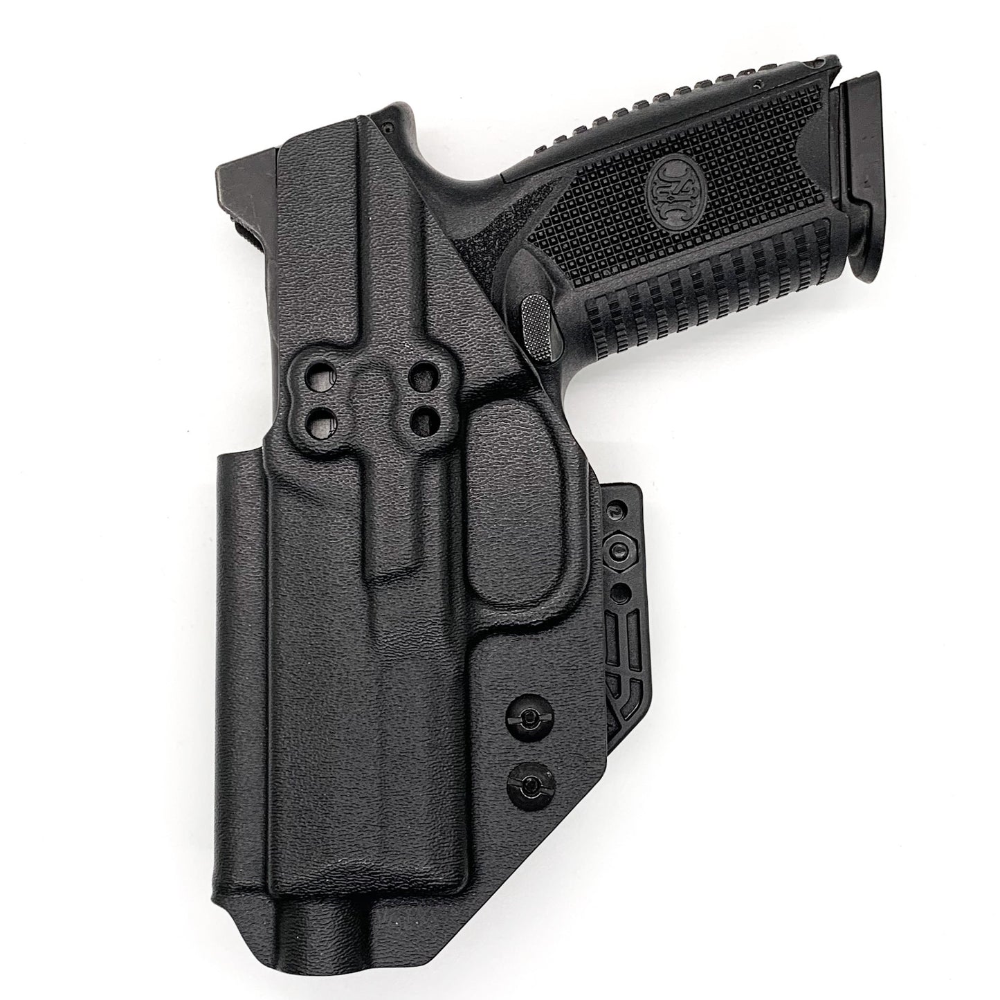 For the best IWB Kydex Inside Waistband Holster for the FN 509 standard and 509 Tactical pistols with 5.00" Apex slide, shop Four Brothers 4BROS Holsters