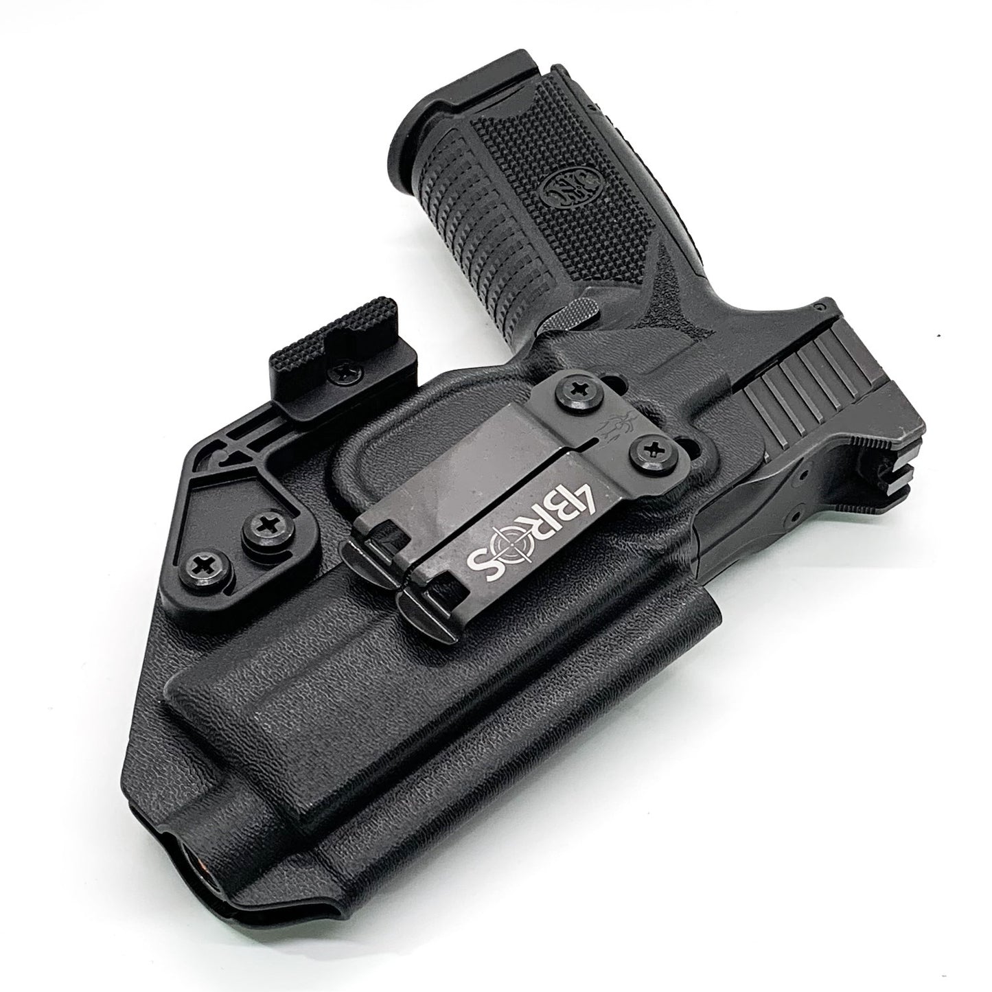 For the best IWB Kydex Inside Waistband Holster for the FN 509 standard and 509 Tactical pistols with 5.00" Apex slide, shop Four Brothers 4BROS Holsters