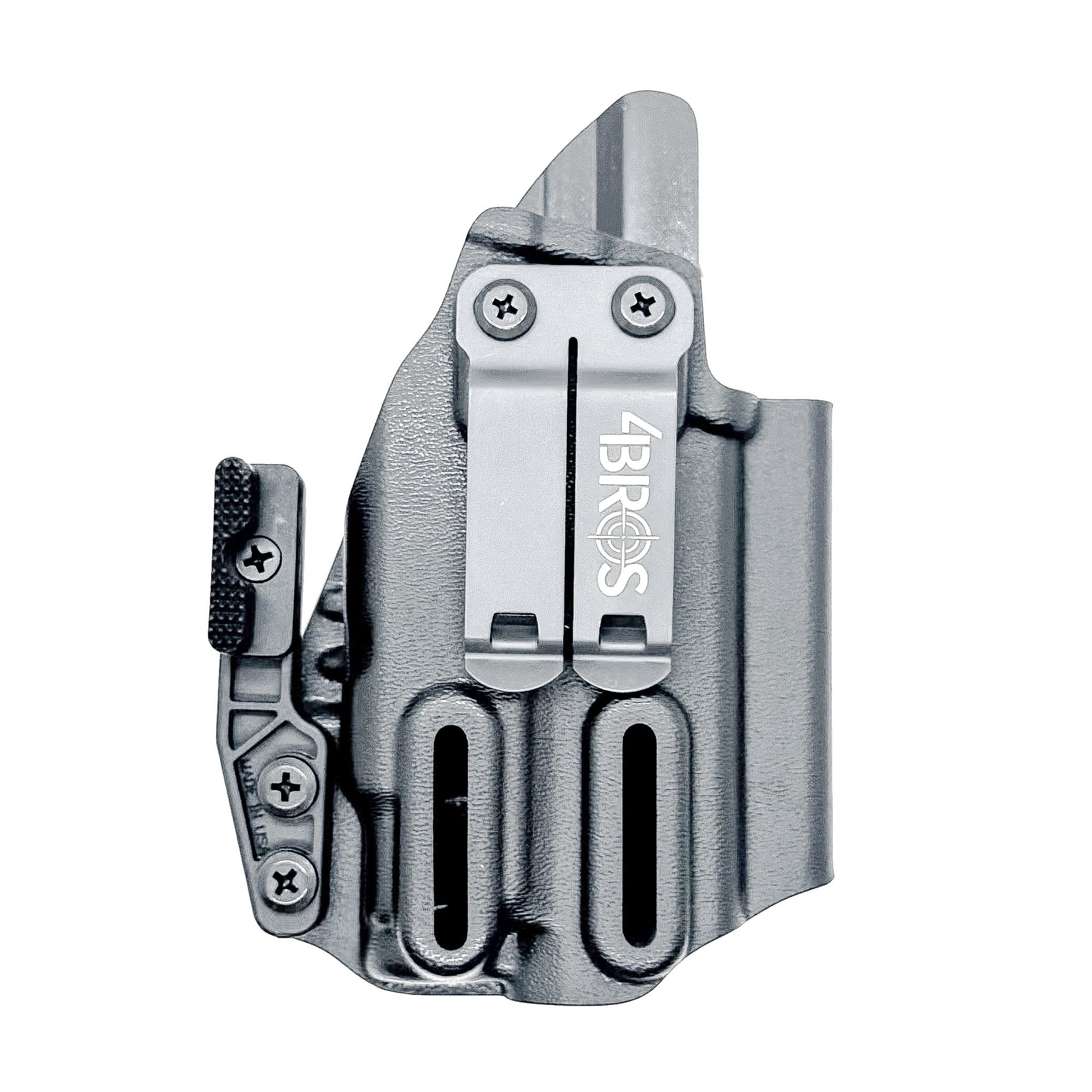 FN Reflex IWB holster with Streamlight TLR-7 Sub GL mounted, shown in right-hand configuration with full sweat guard and precision-formed Kydex design.